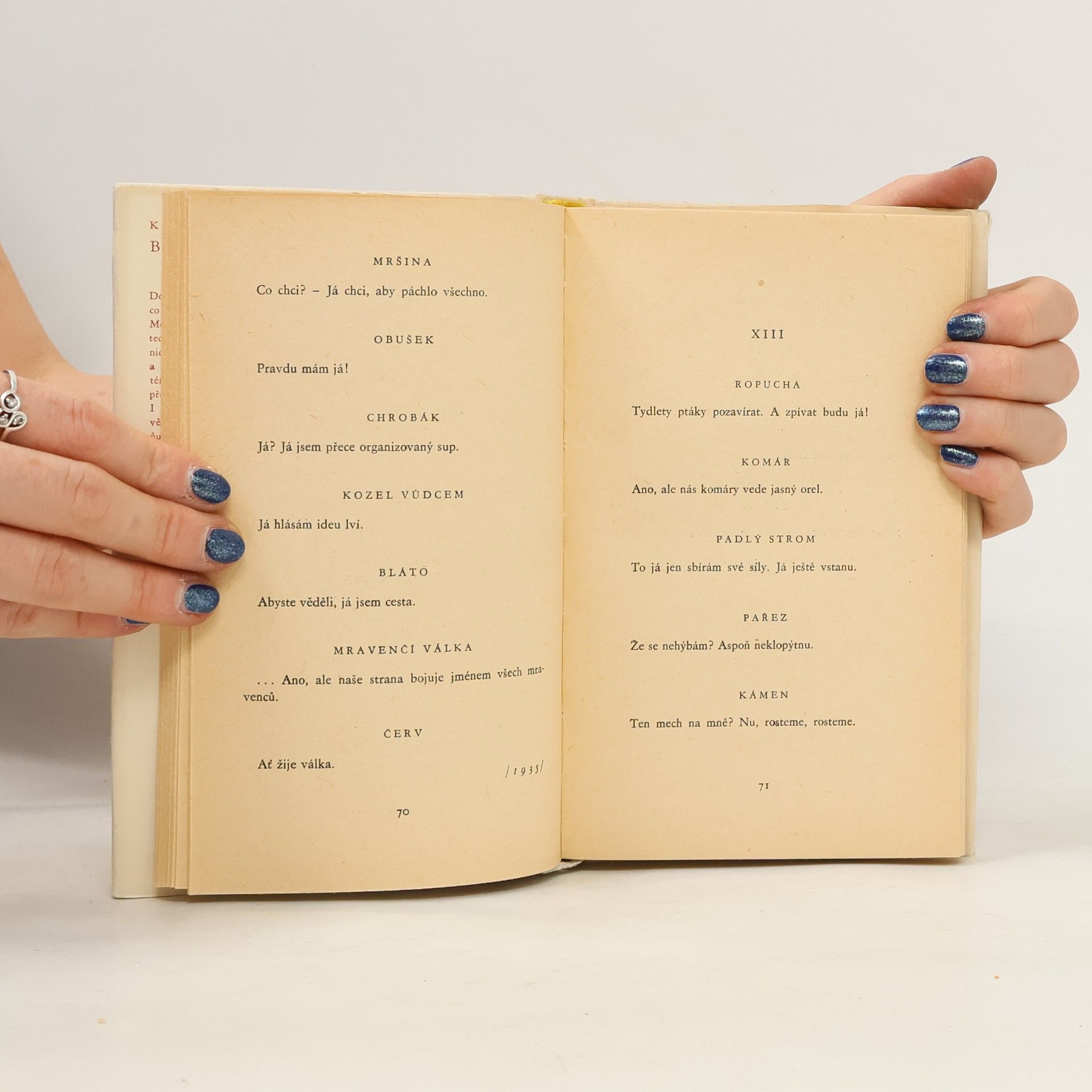 Karel Čapek Bajky a podpovídky