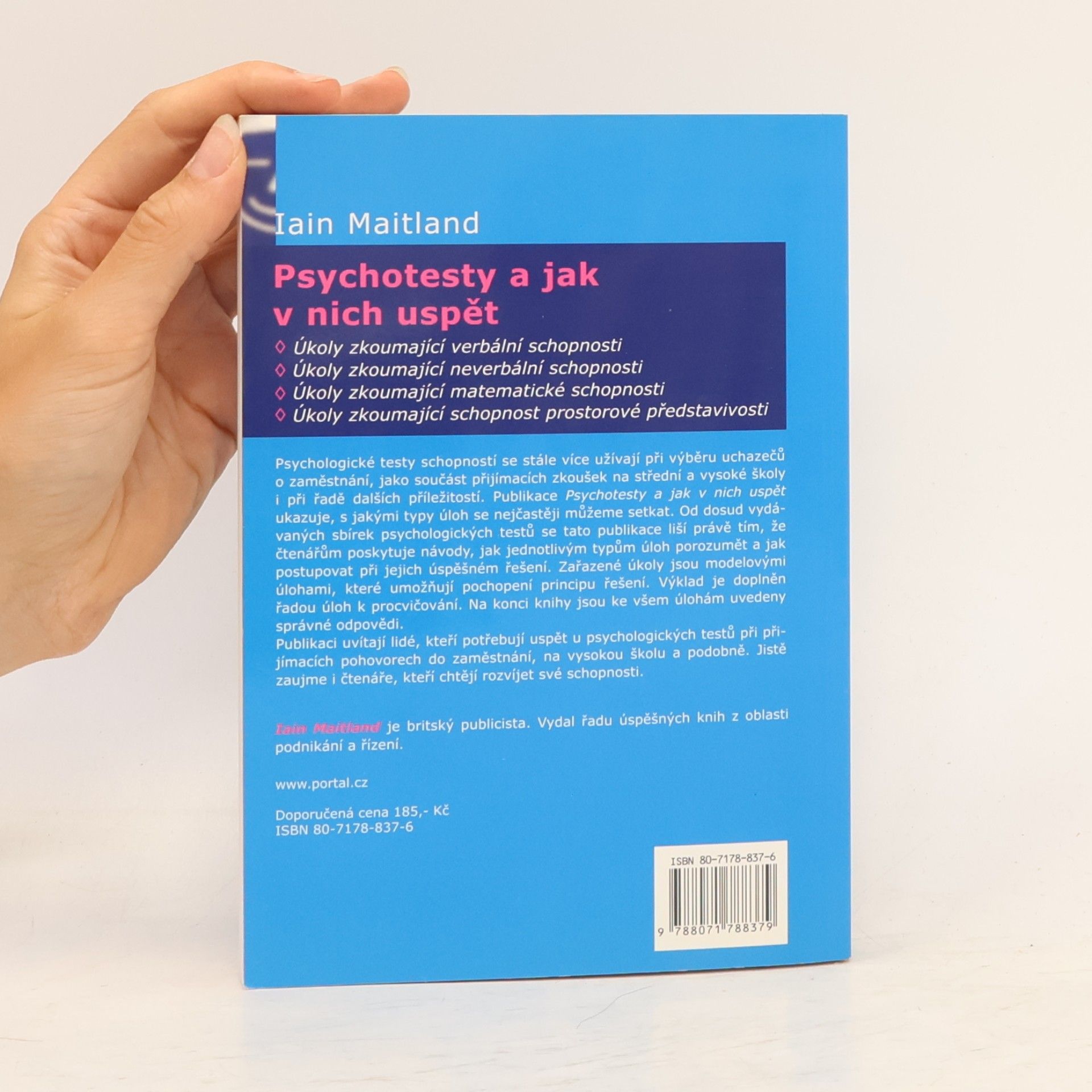 Iain Maitland Psychotesty a jak v nich uspět