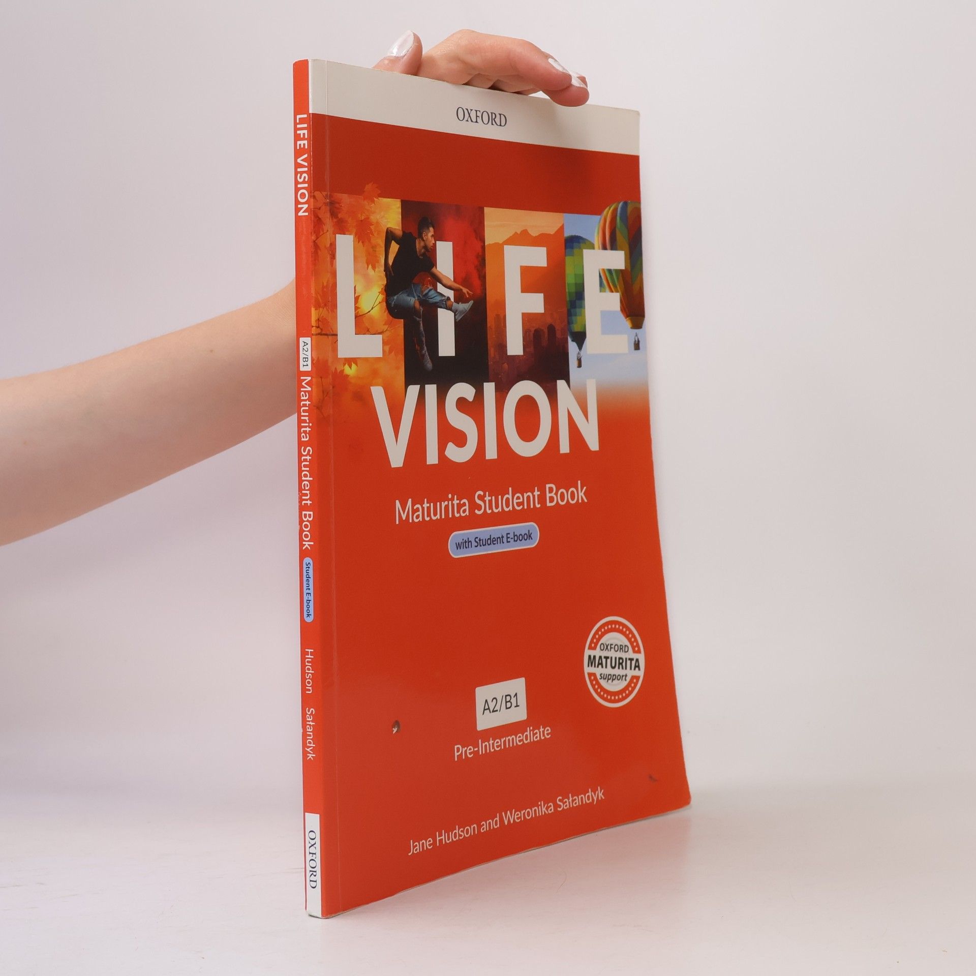 Jane Hudson Life vision A2/B. Maturita Student Book
