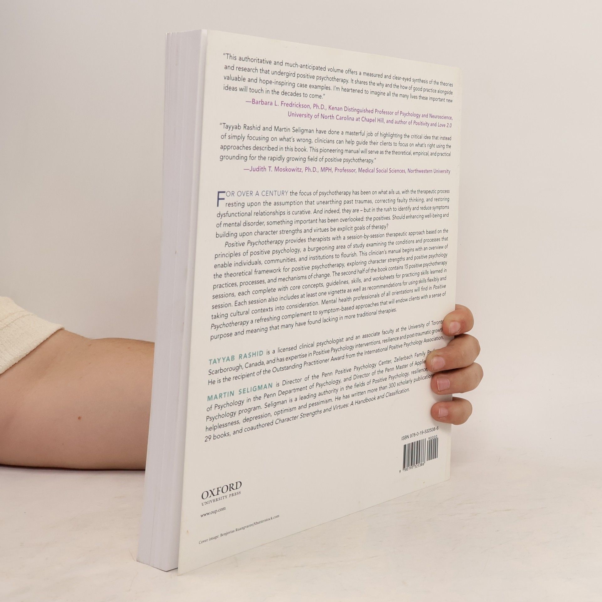 Tayyab Rashid Positive psychotherapy : clinician manual