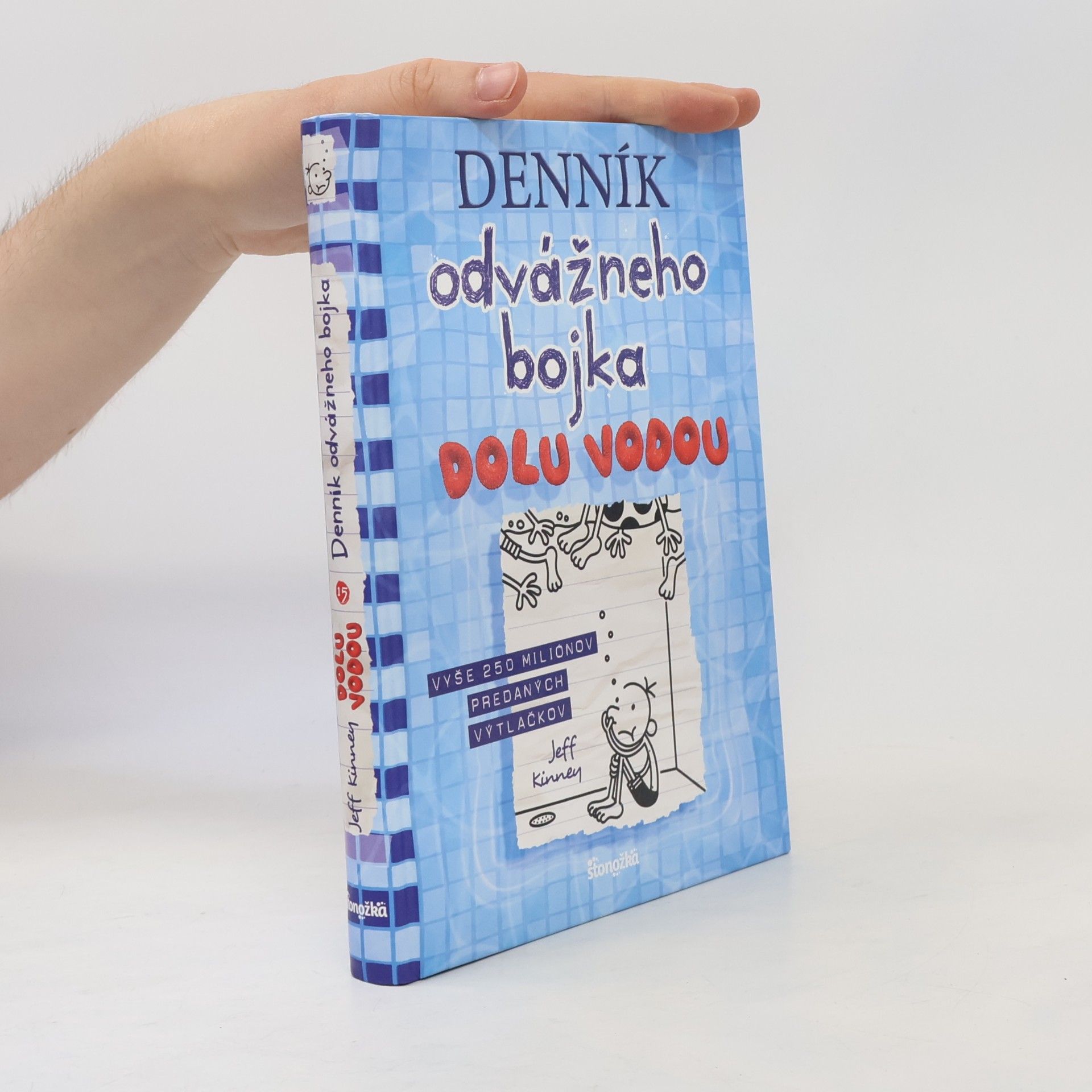 Jeff Kinney Denník odvážného bojka Dolu vodou
