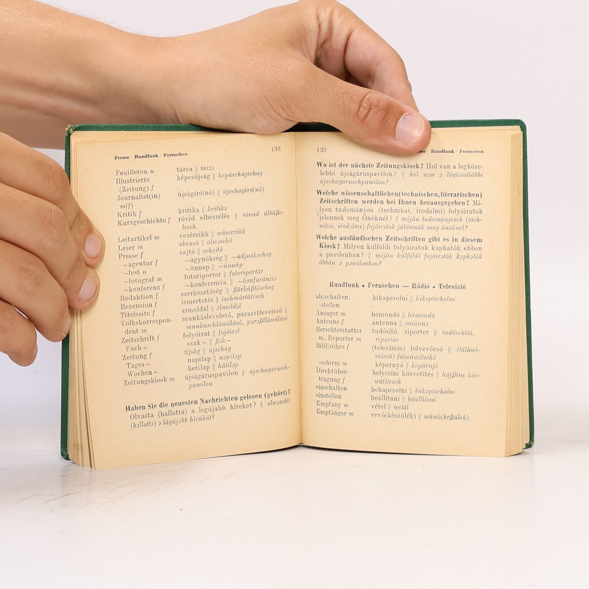 Autorenkollektiv Sprachführer Deutsch-Ungarisch