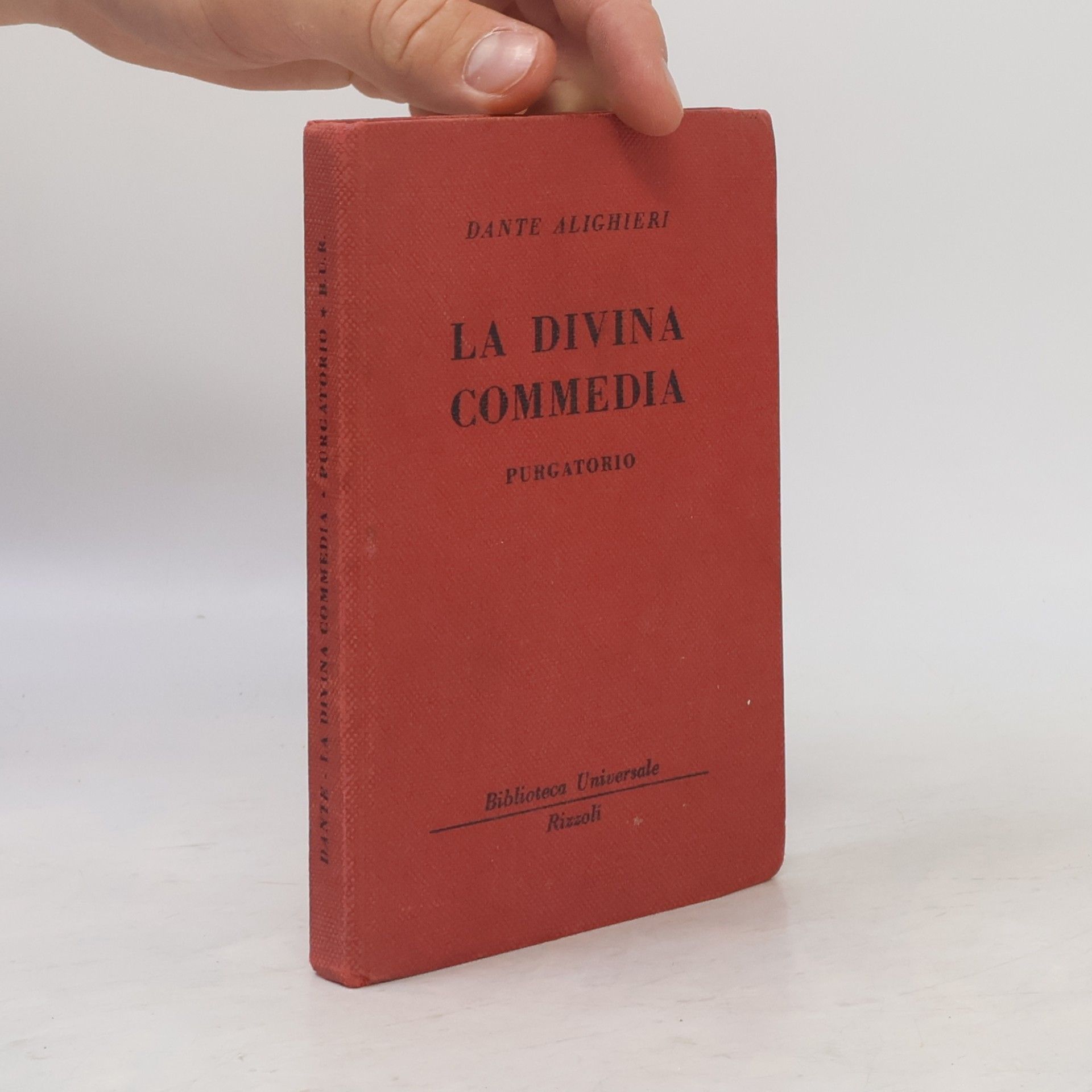 Dante Alighieri La divina commedia. Purgatorio