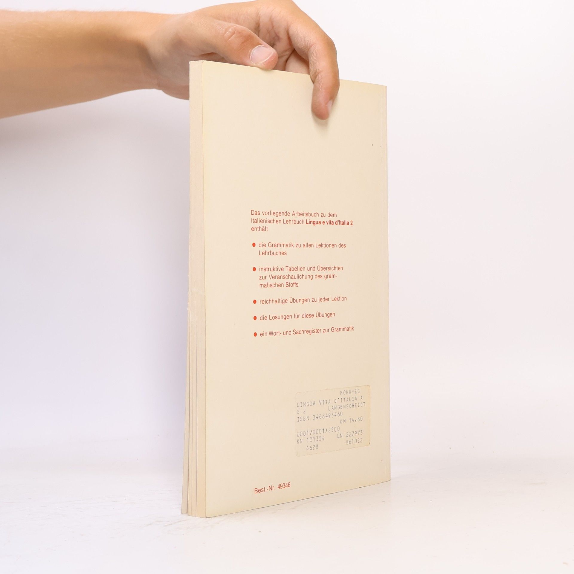 AA.VV. Lingua e vita d'Italia 2. Arbeitsbuch