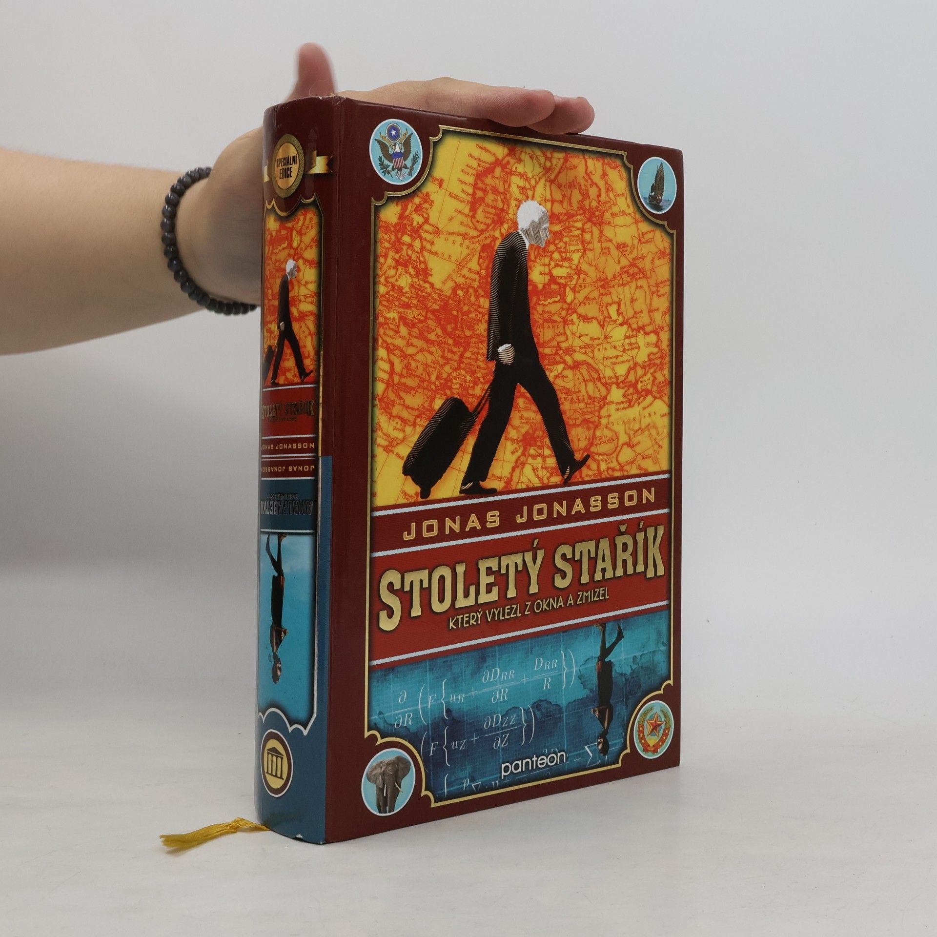 Jonas Jonasson Analfabetka, která uměla počítat ; Stoletý stařík, který vylezl z okna a zmizel