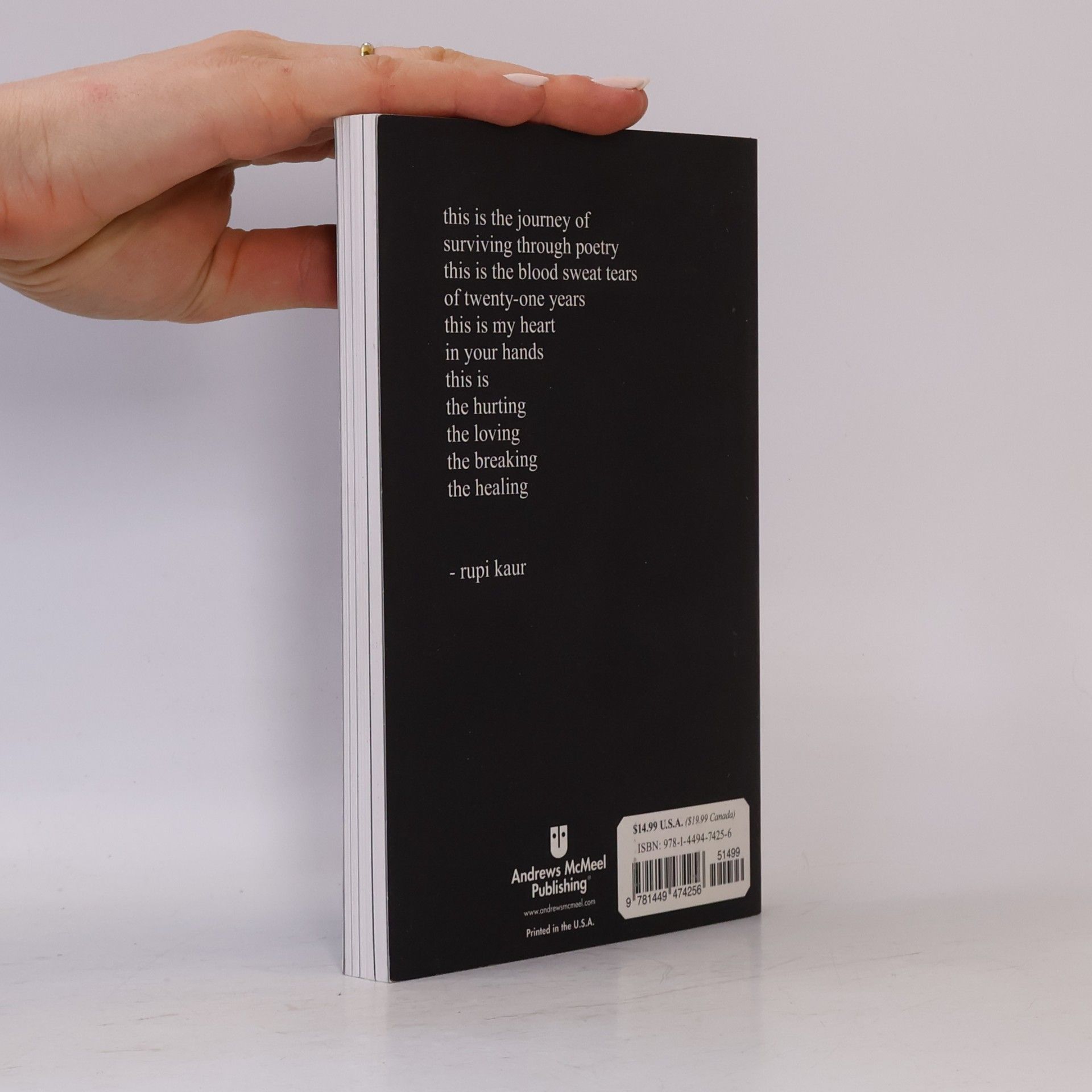 Rupi Kaur Milk and Honey
