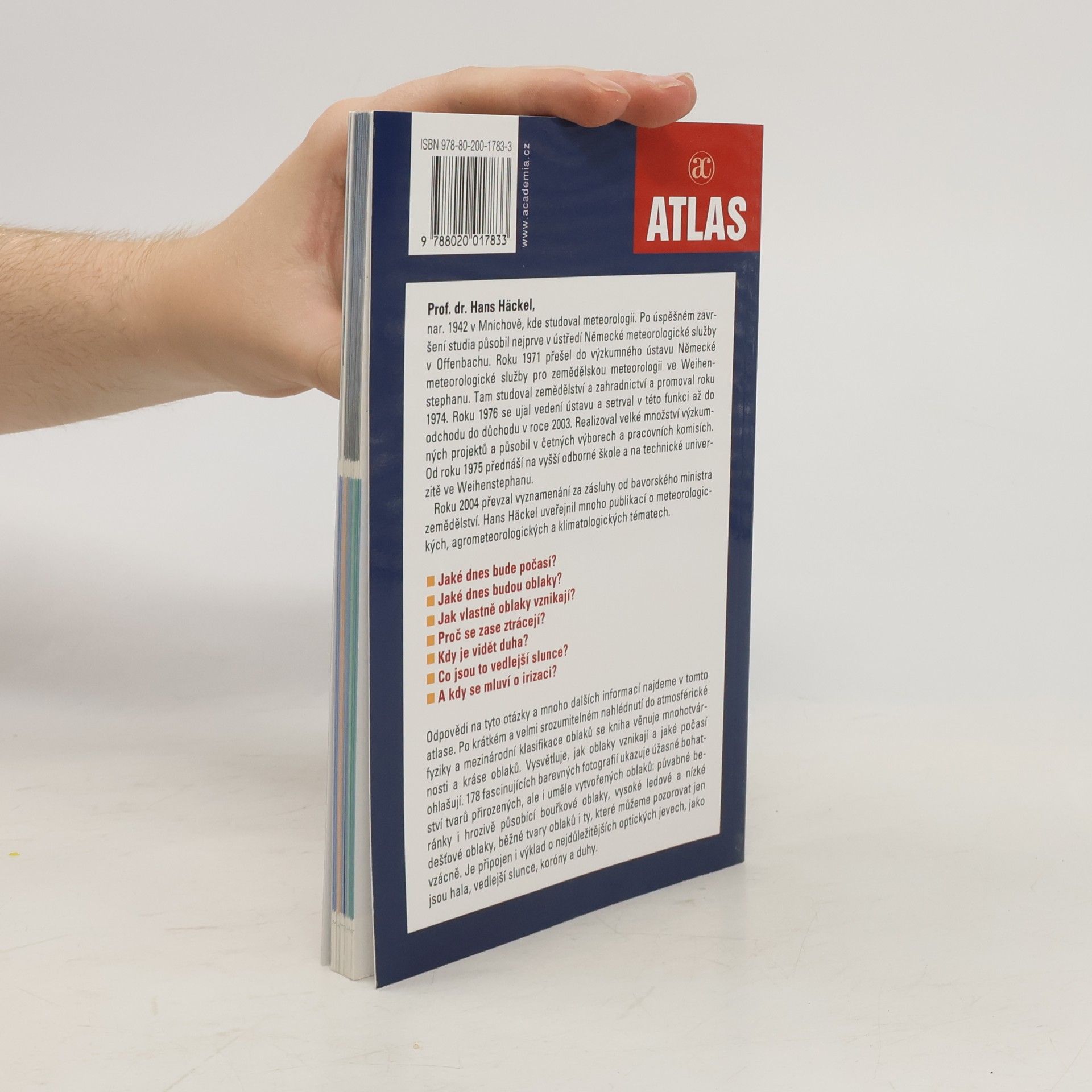 Hans Häckel Atlas oblaků