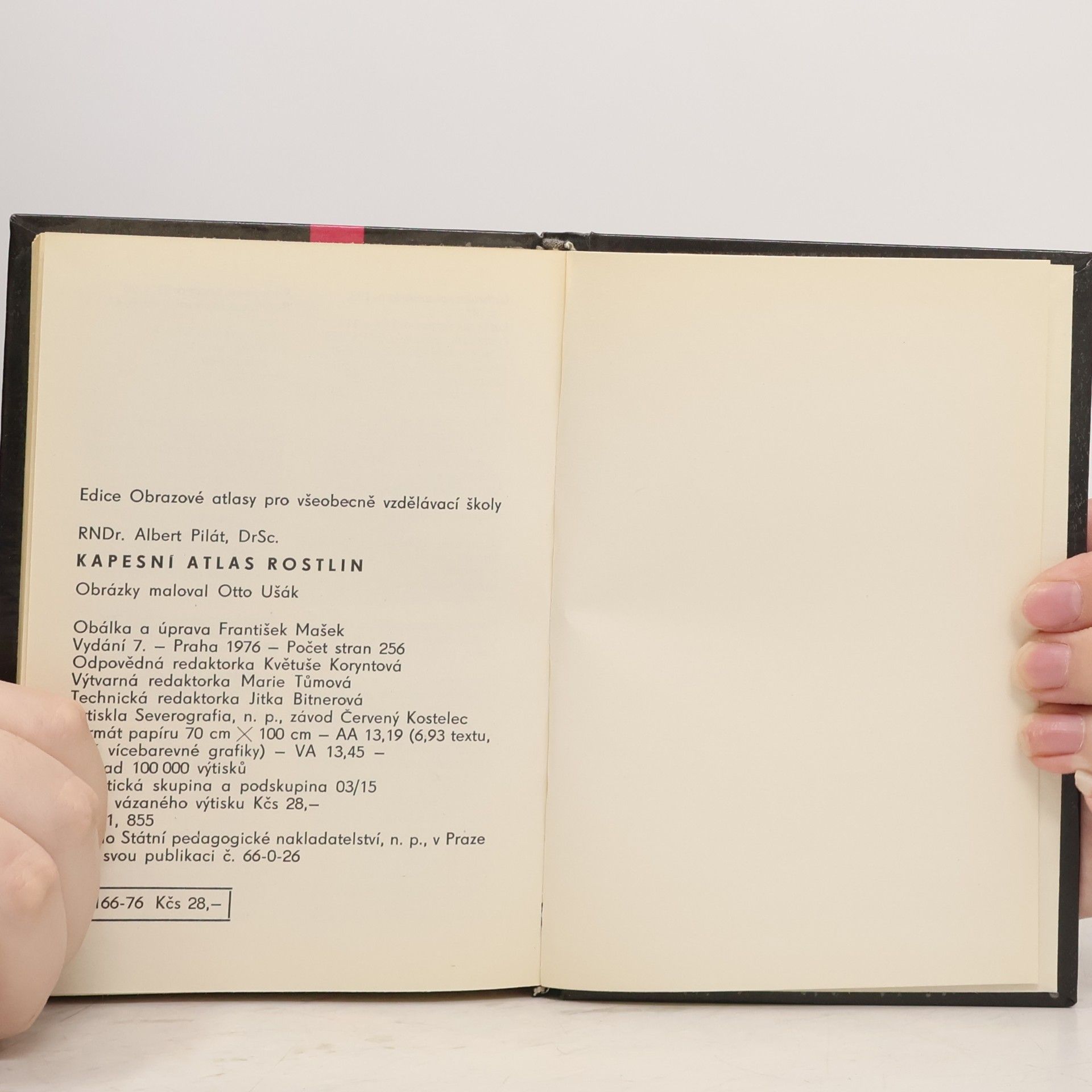 Albert Pilát Kapesní atlas rostlin