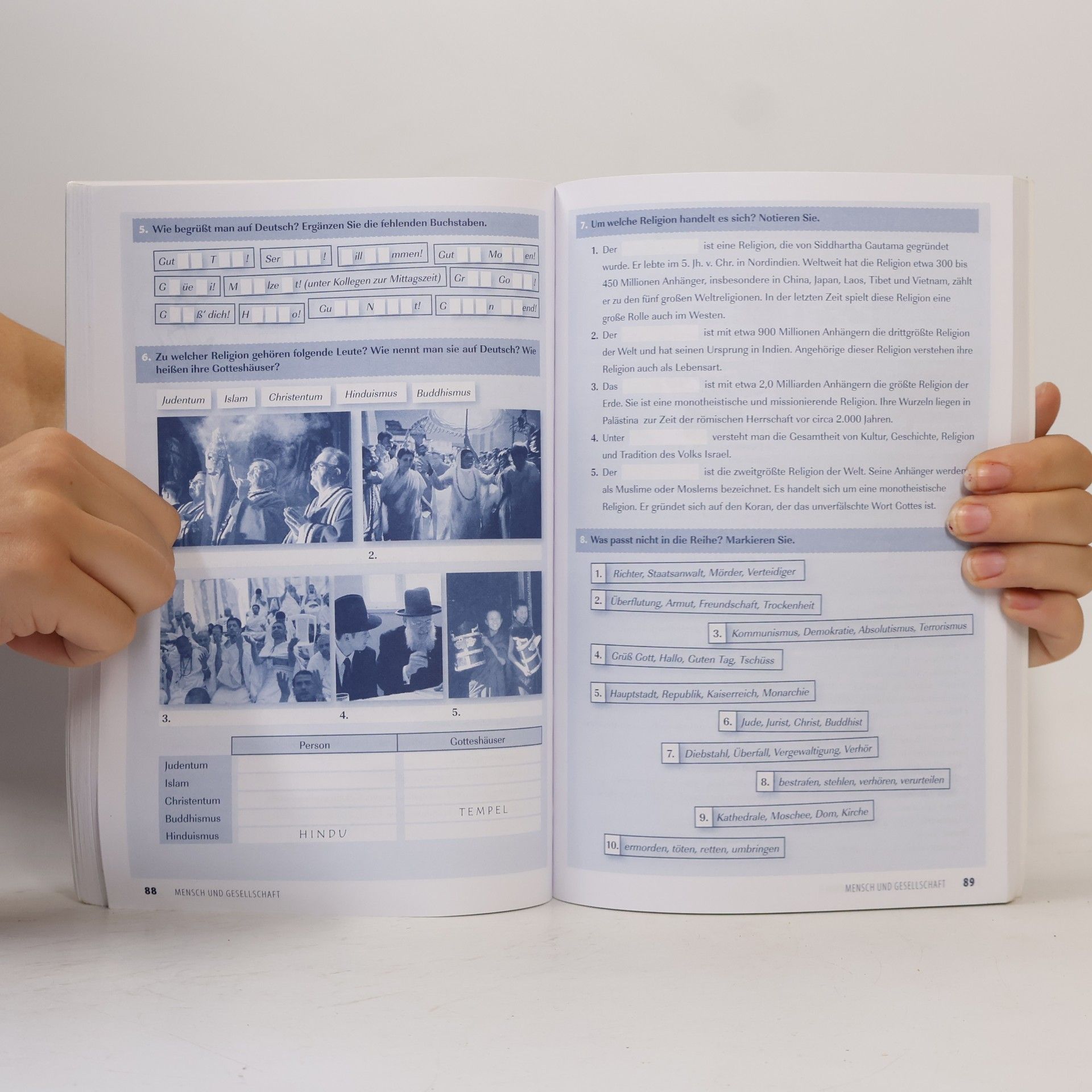 Various authors Cvičebnica nemeckej slovnej zásoby = Übungsbuch des deutschen Wortschatzes : 25 tematických okruhov nielen na maturitu