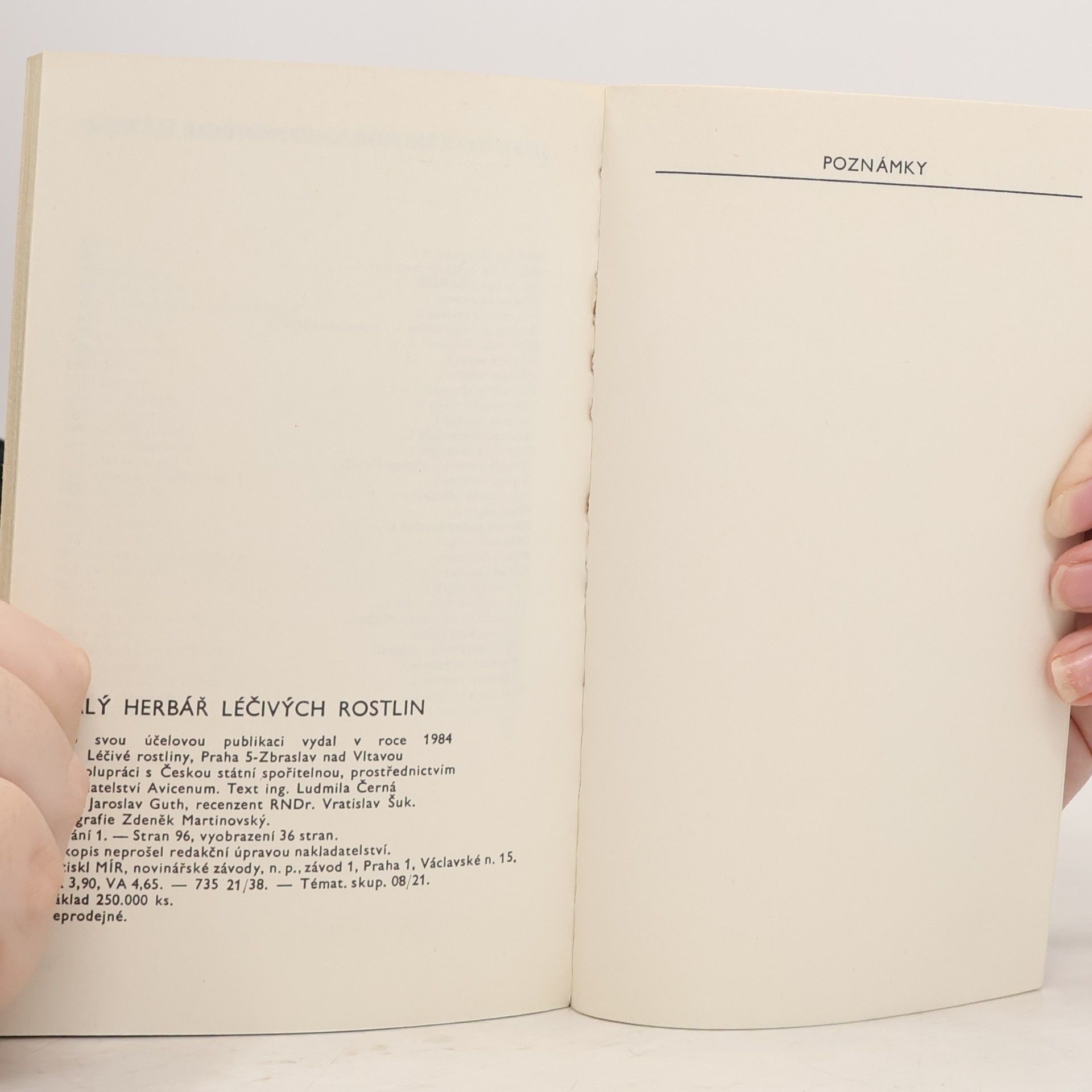 Ludmila Černá Malý herbář léčivých rostlin