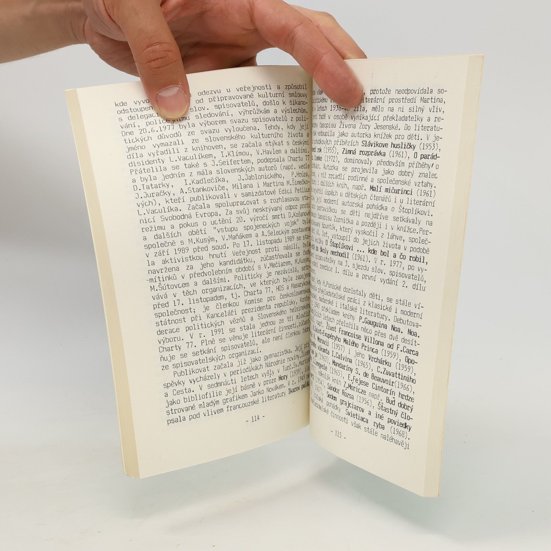Dagmar Perstická Dominik Tatarka a ti druzí: Informace o umlčované a zamlčované slovenské literatuře