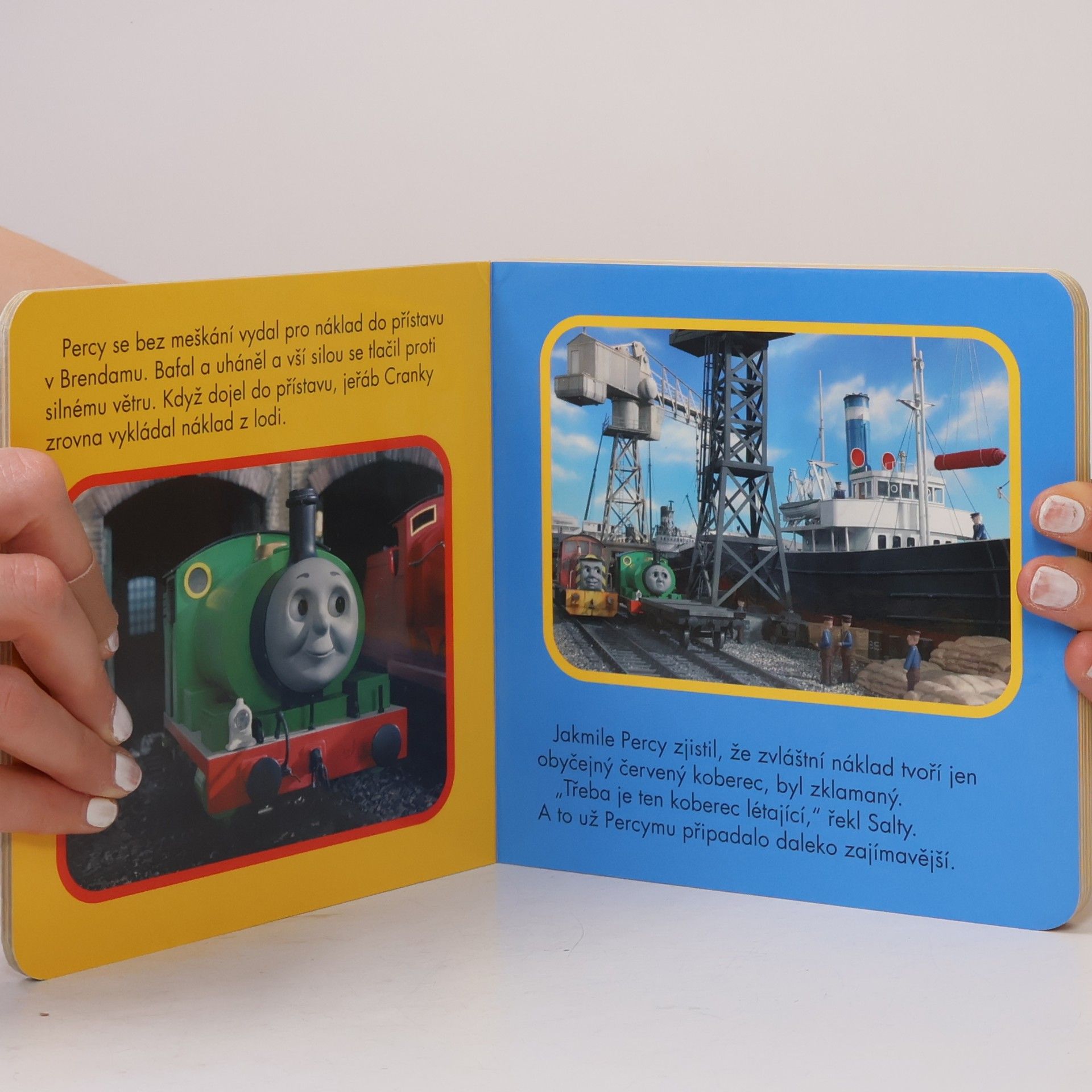 W. Awdry Percy a létající koberec