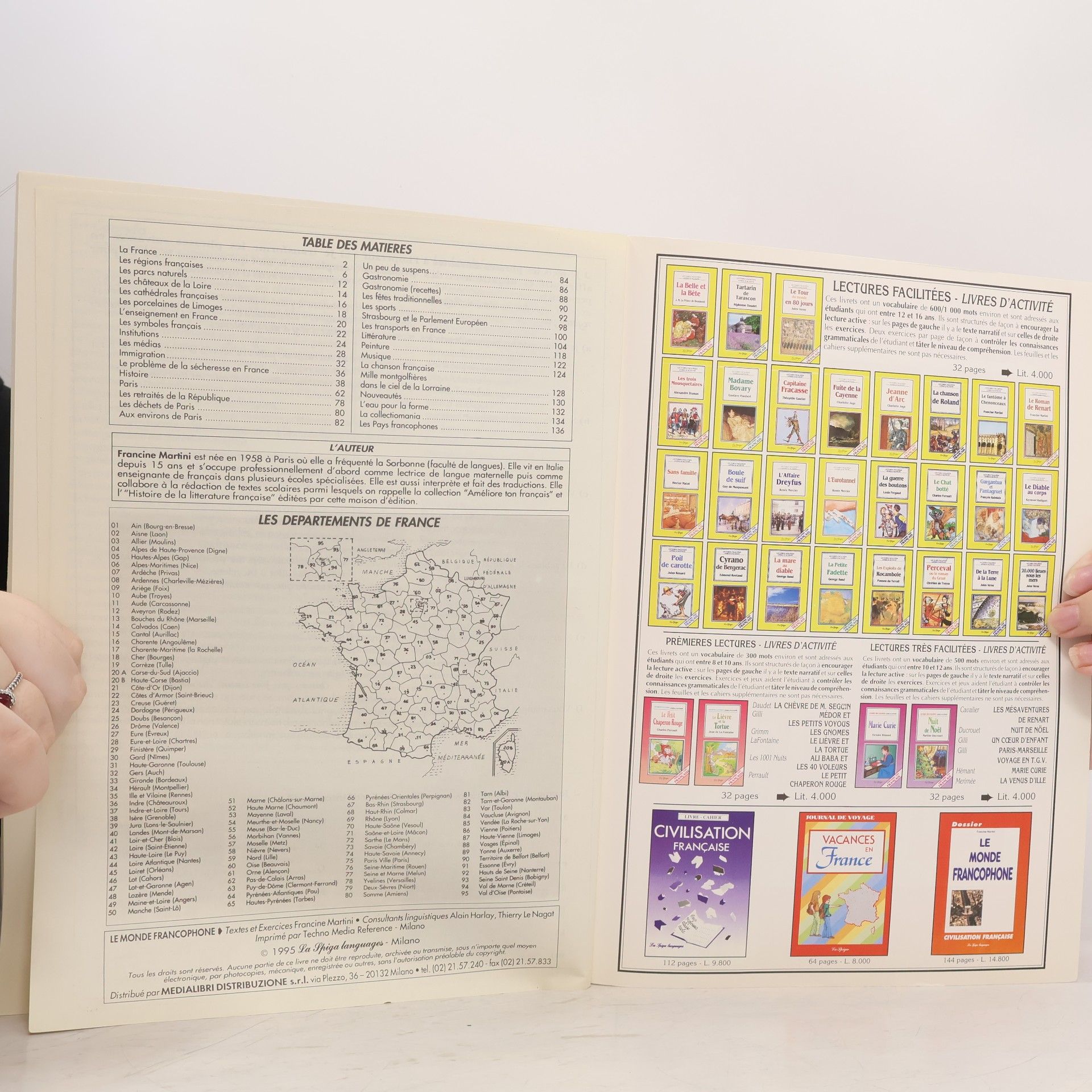 Francine Martini Le monde francophone (Cahier)