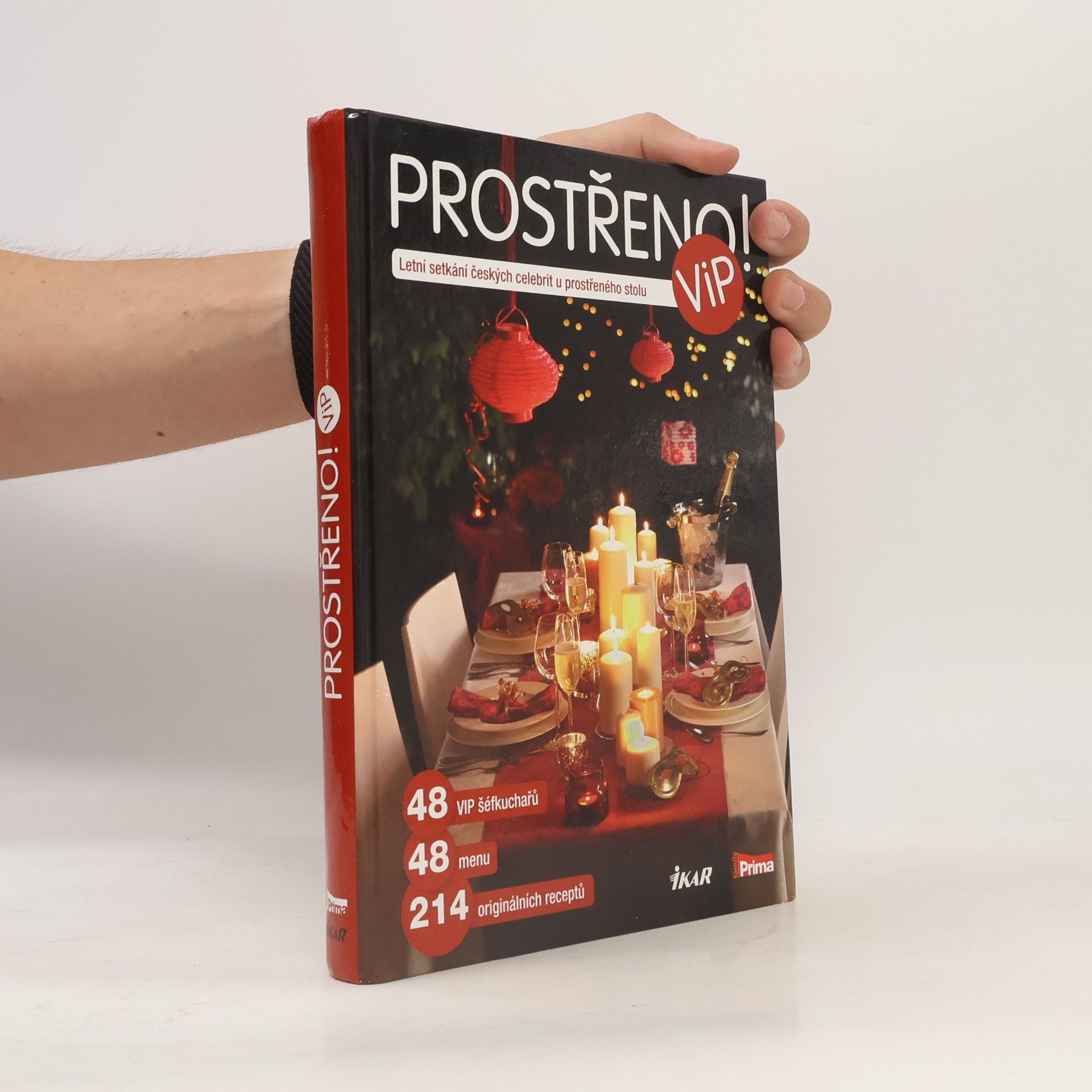 Marie Formáčková Prostřeno! ViP: Letní setkání českých celebrit u prostřeného stolu