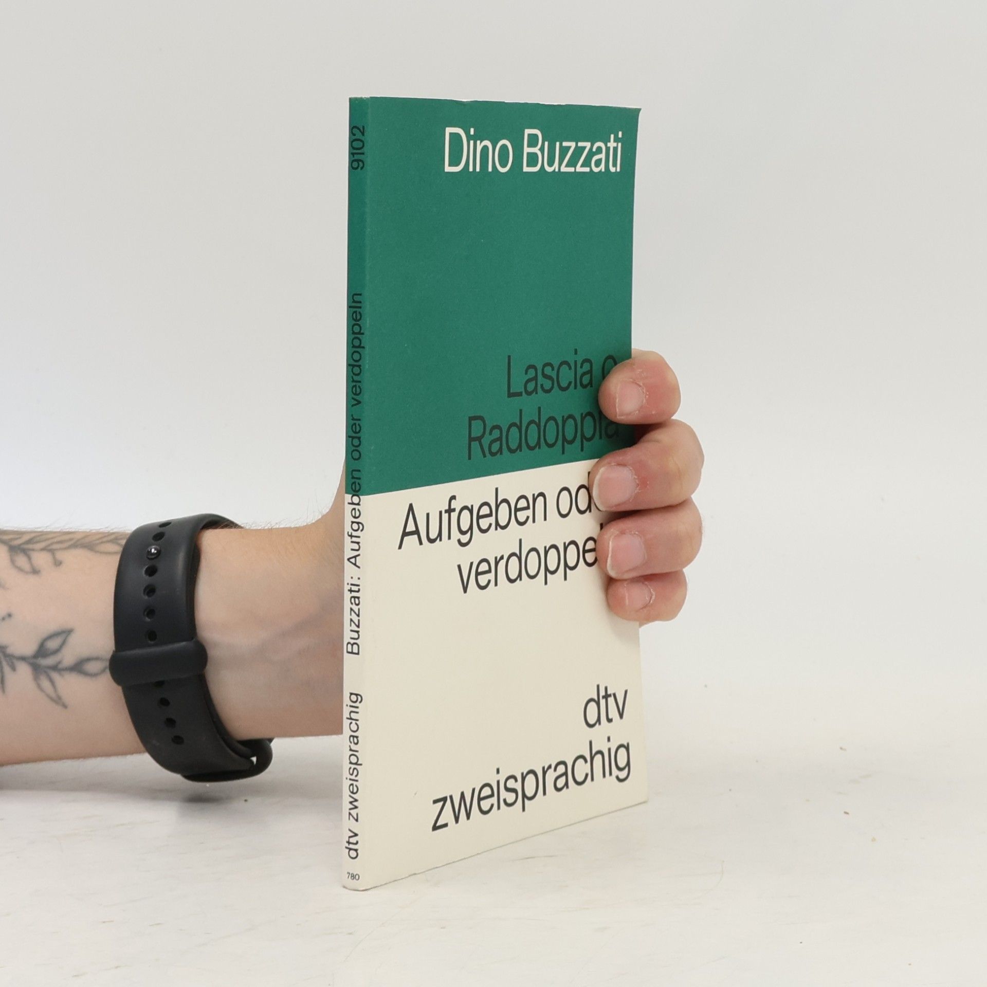Aufgeben oder Verdoppeln. Lascia o Raddoppia. Erzählungen. Italien.-Dtsch.