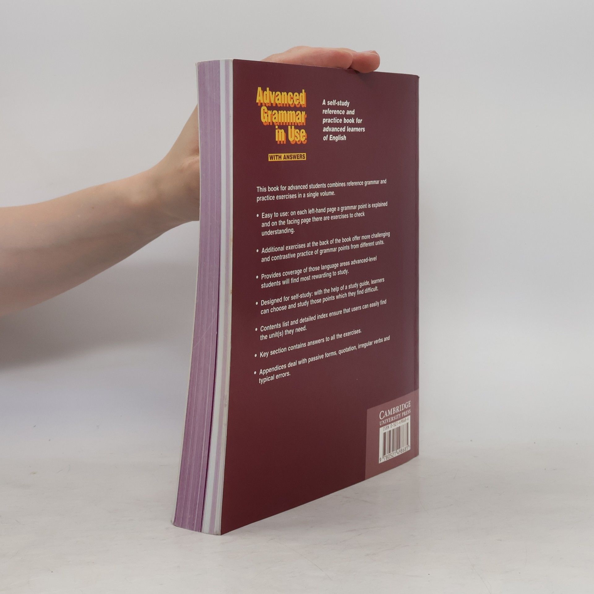Martin Hewings Advanced Grammar in Use. Practice Book