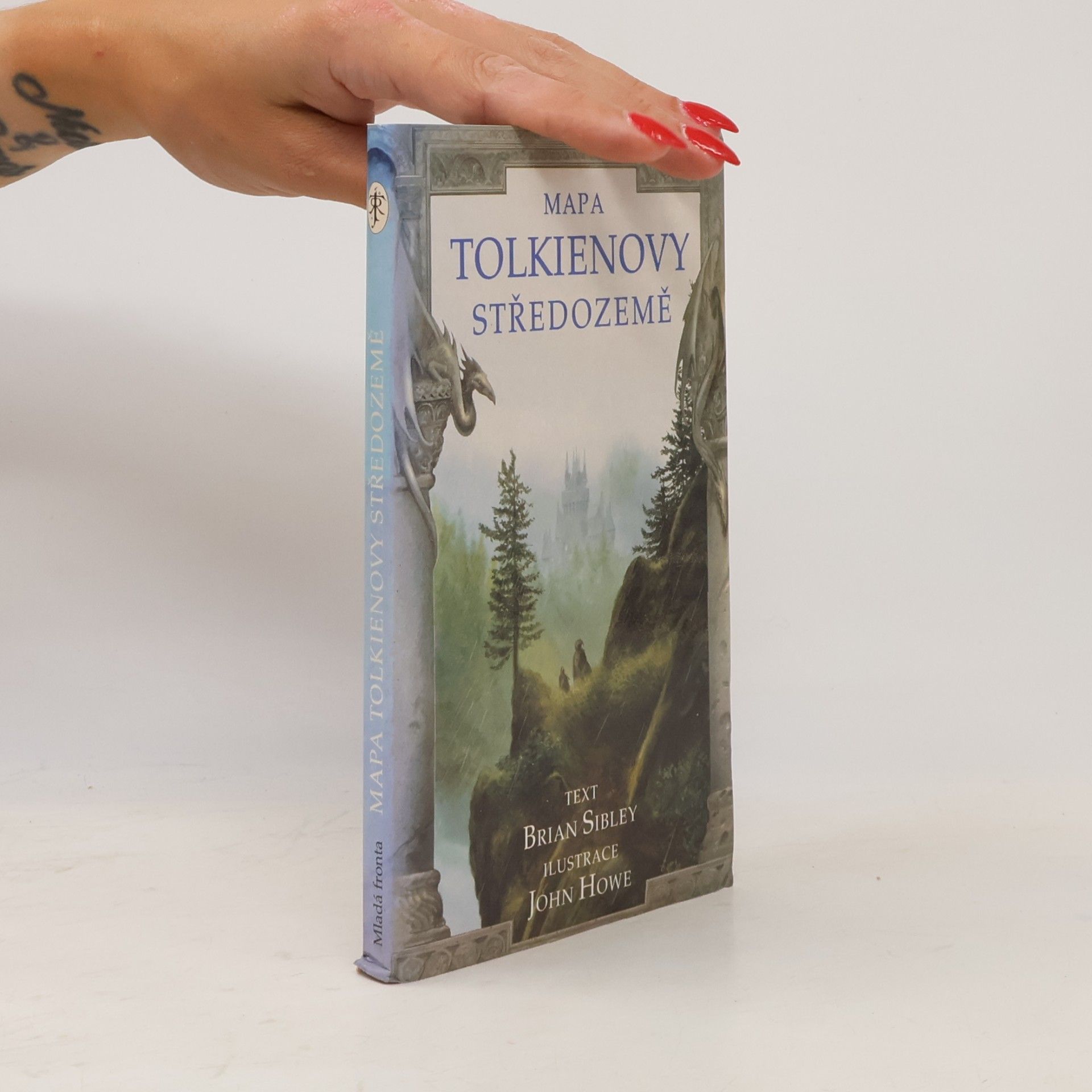 Brian Sibley Mapa Tolkienovy Středozemě