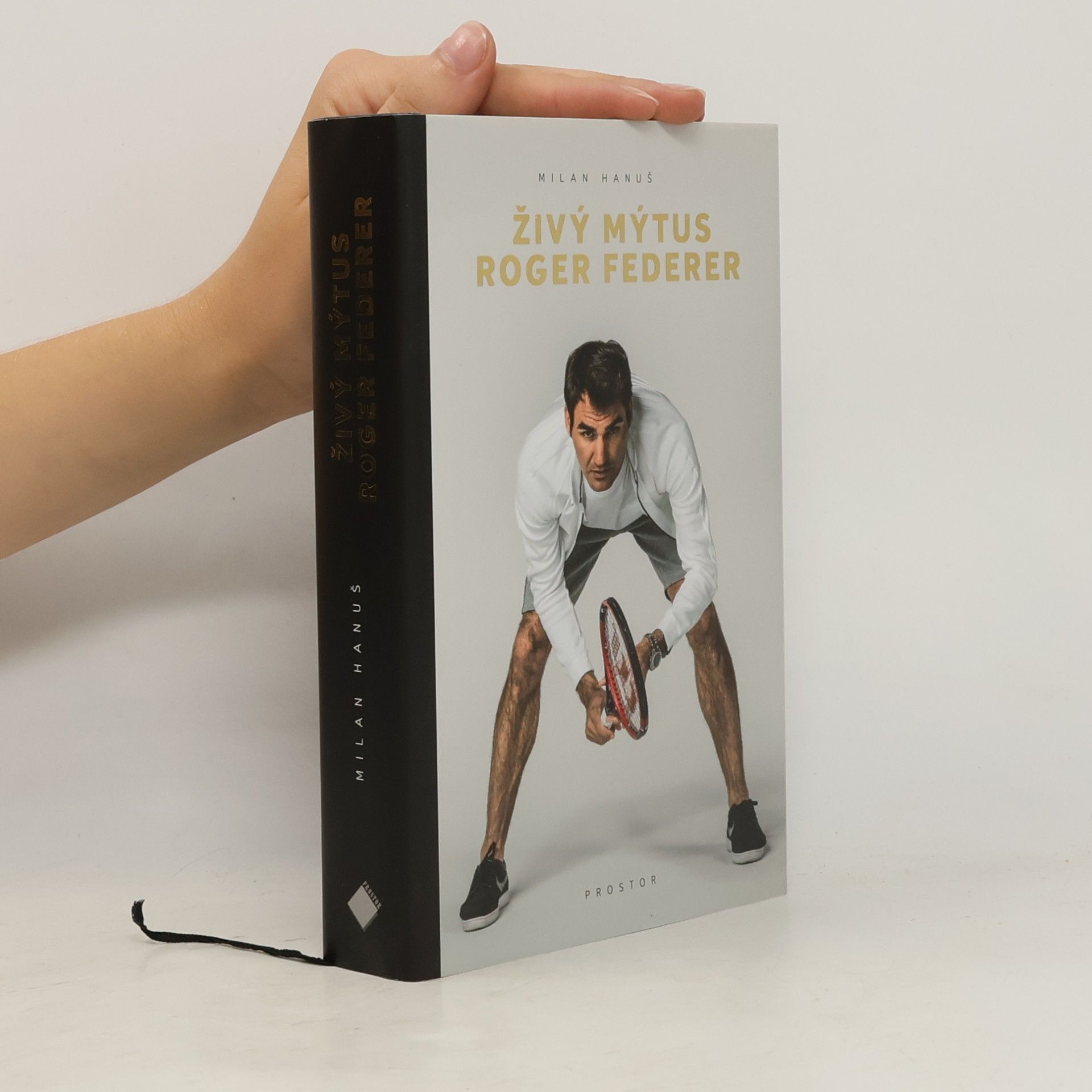 Milan Hanuš Živý mýtus Roger Federer