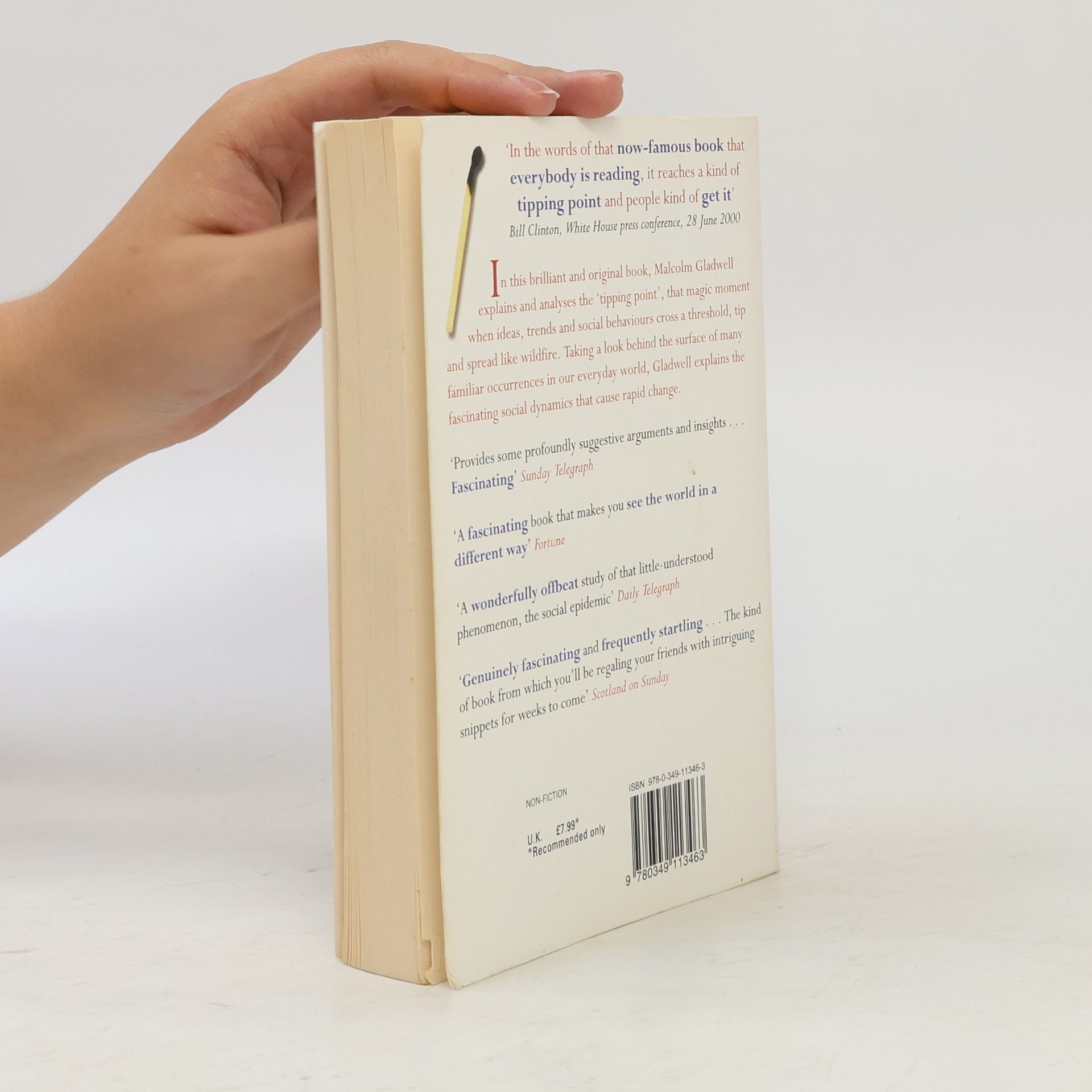Malcolm Gladwell The tipping point : how little things can make a big difference