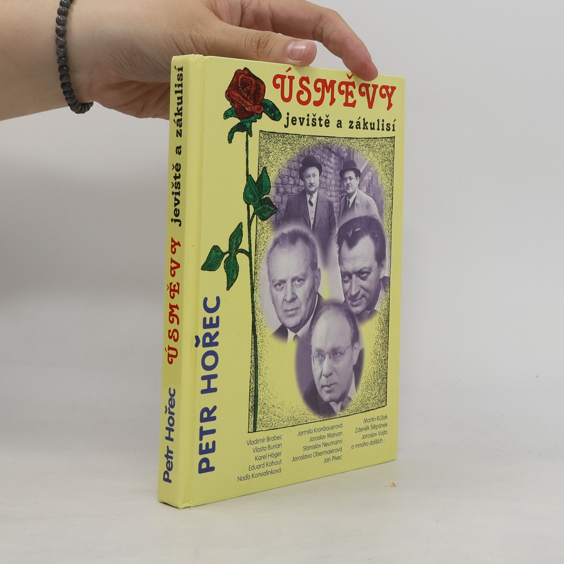 Petr Hořec Úsměvy jeviště a zákulisí
