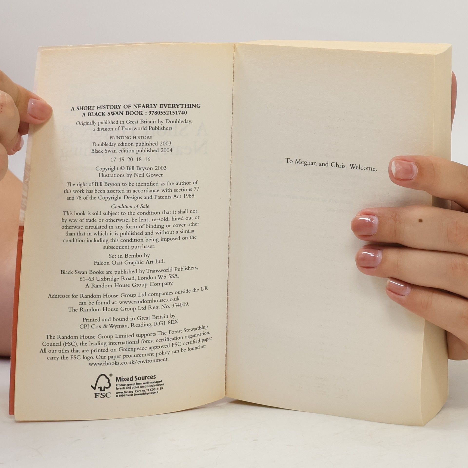 Bill Bryson A Short History of Nearly Everything