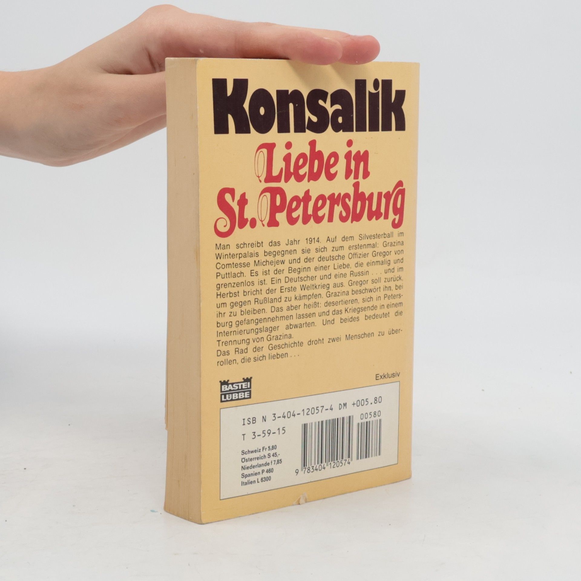 Heinz Günther Konsalik Lieben in St. Petersburg