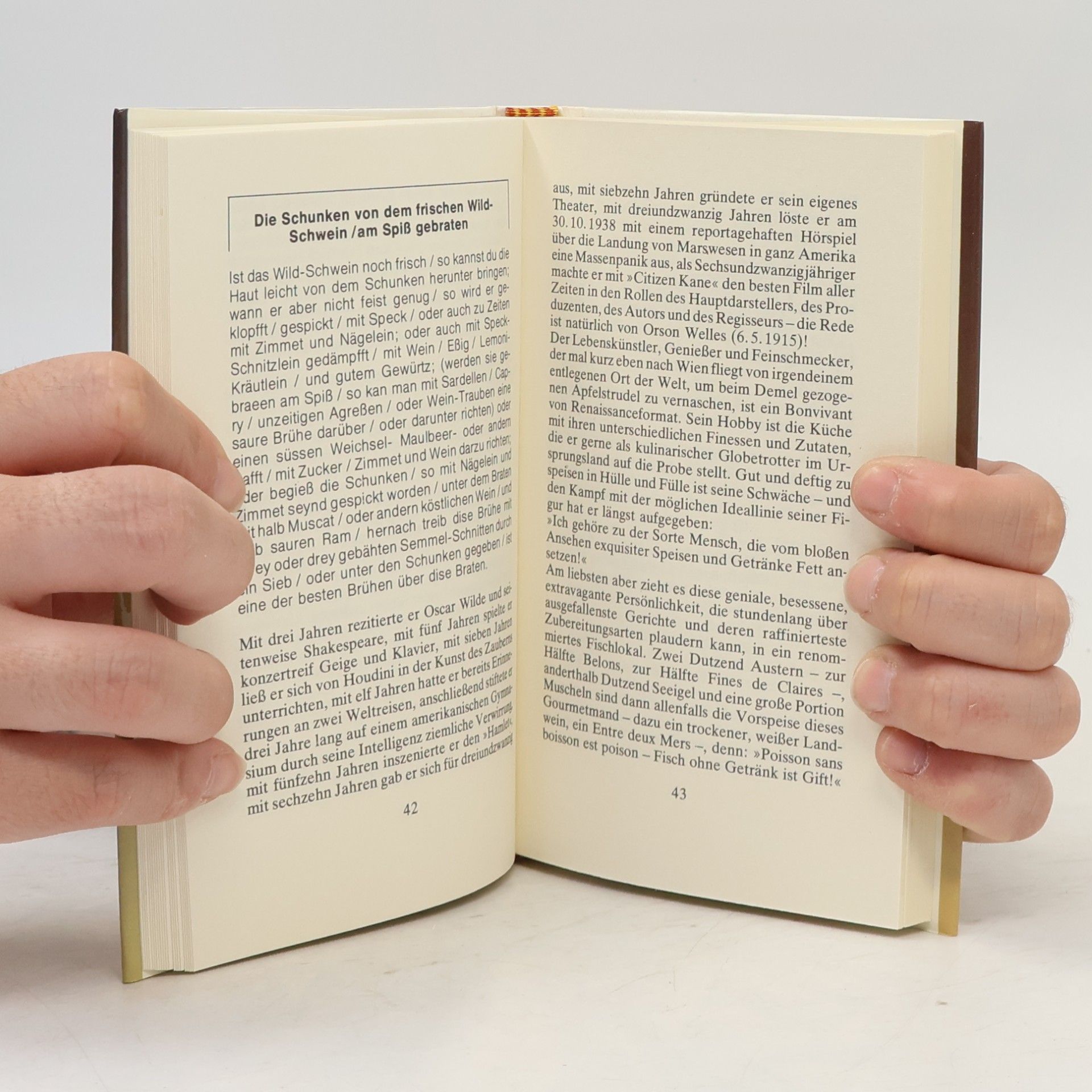 Hans J. Fahrenkamp Kleines Kochbuch für den Stier