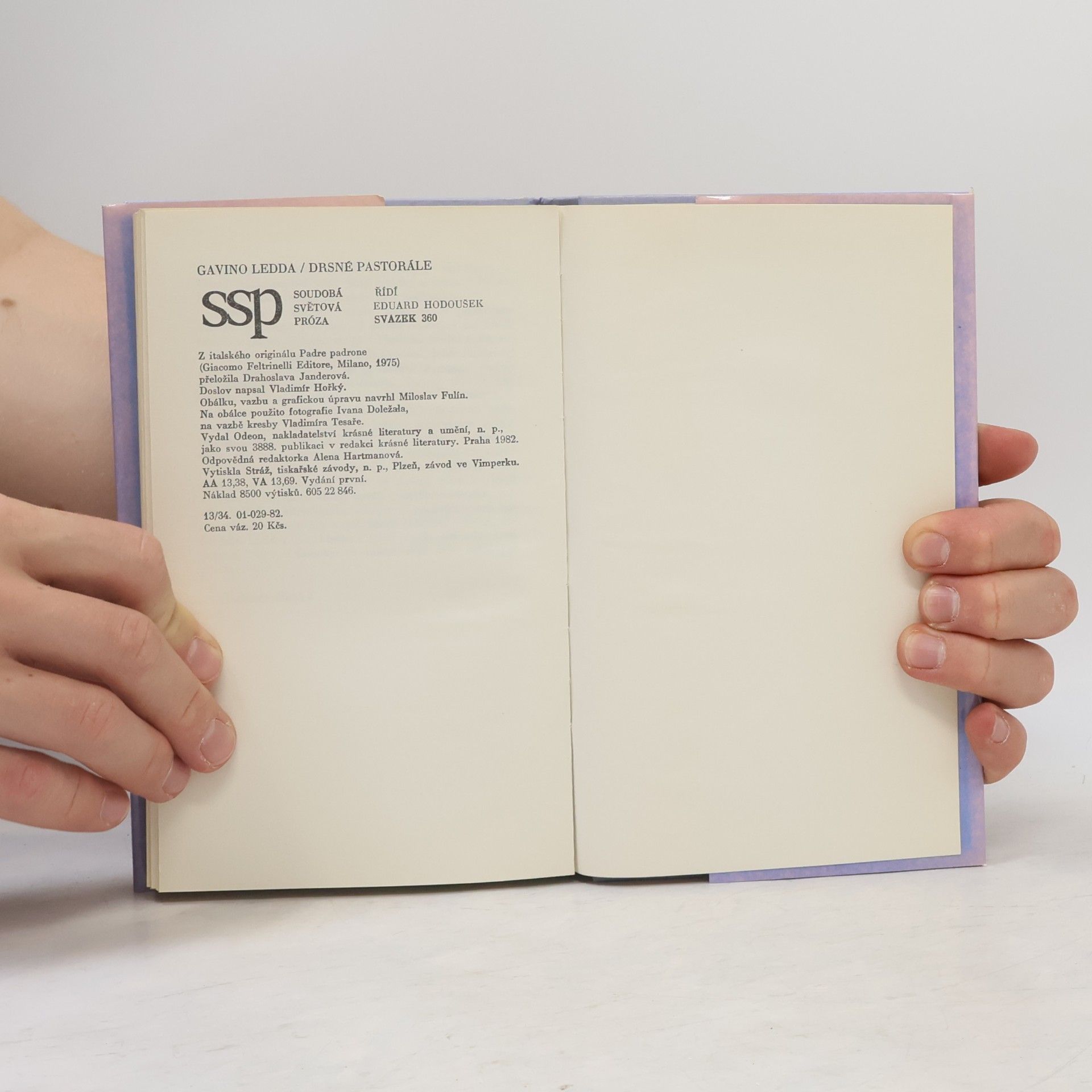 Gavino Ledda Drsné pastorále