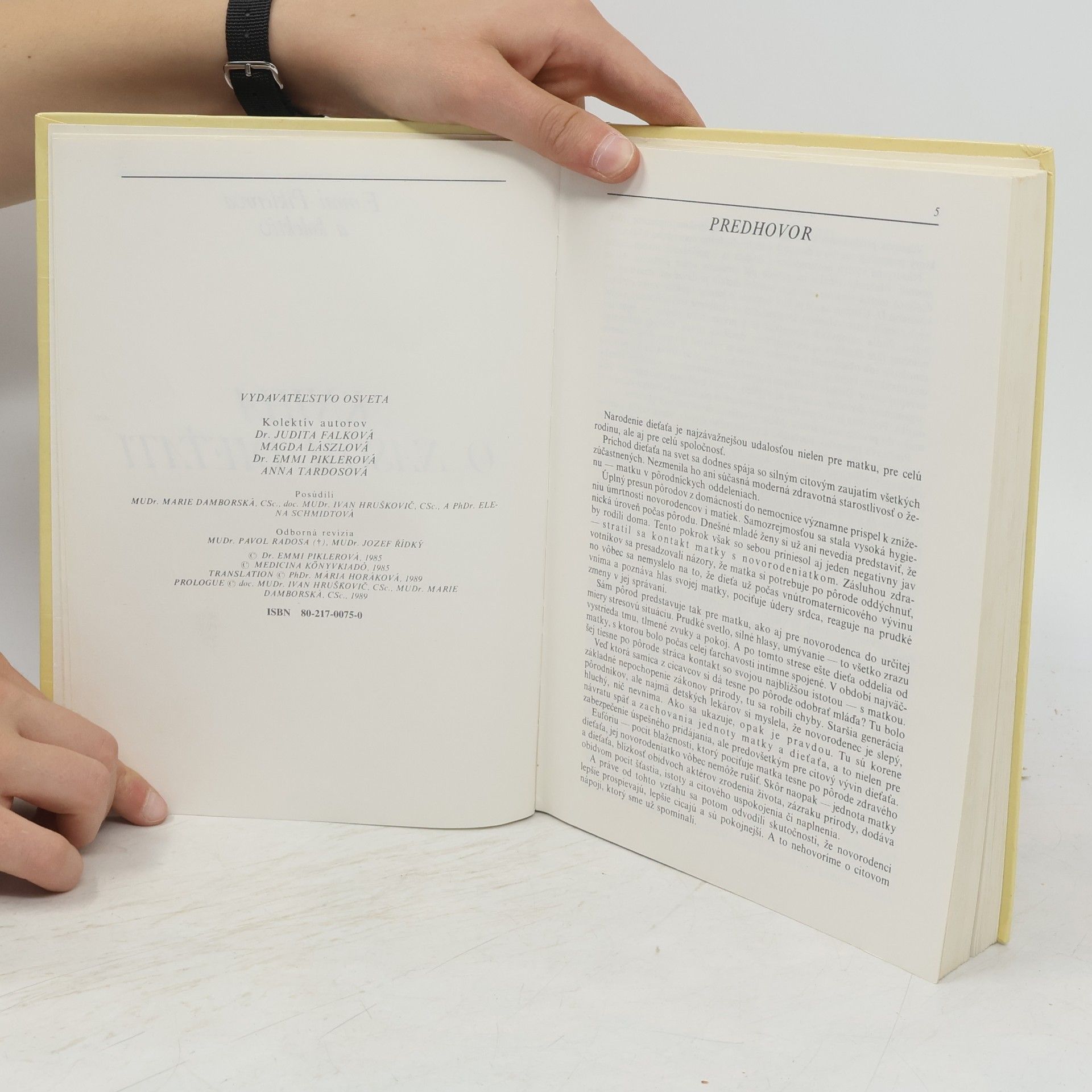 Various authors Kniha o našom dieťati