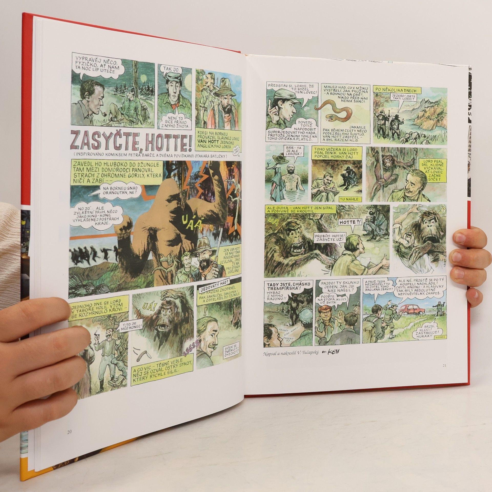 Milan Krejčí Velký komiksový vandr