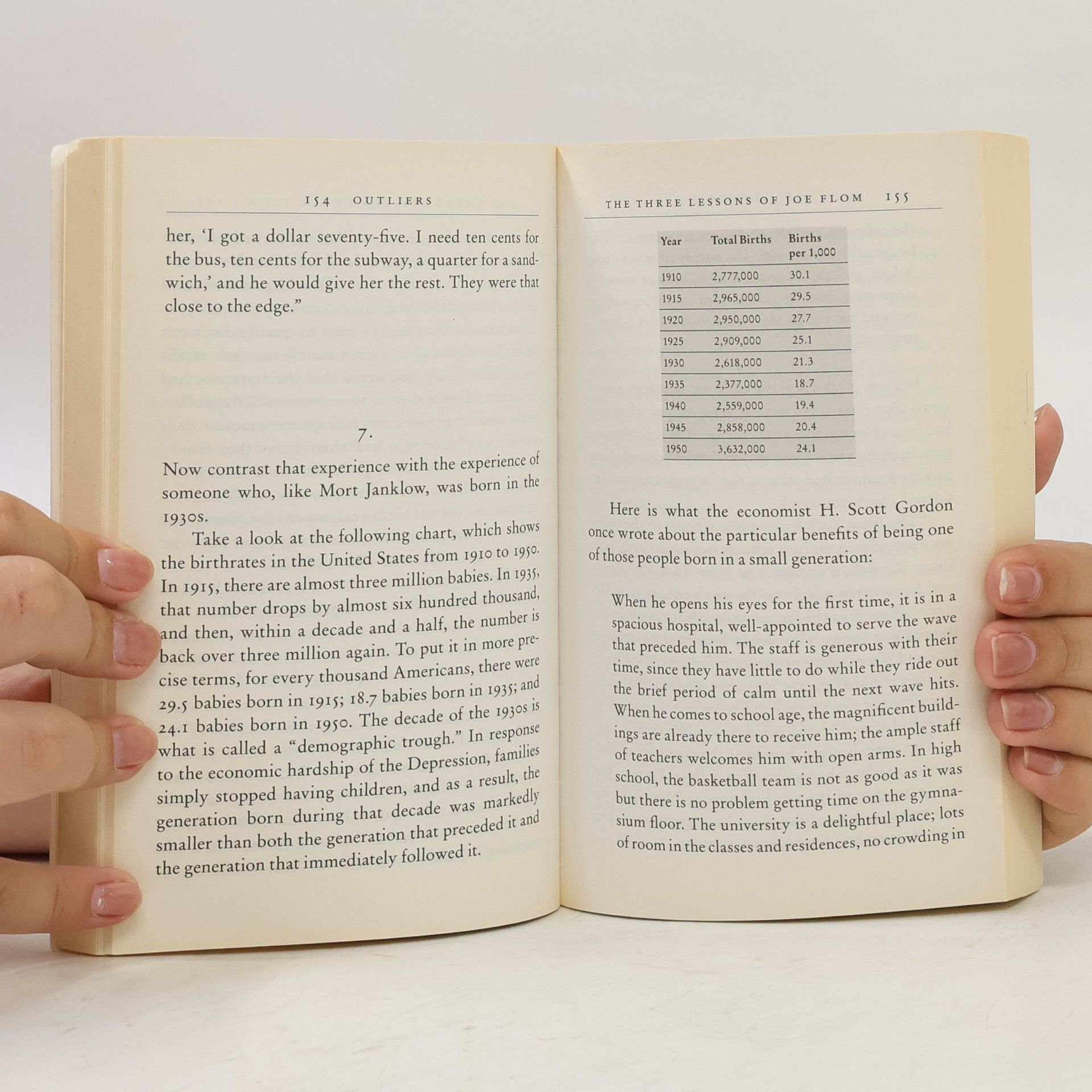 Malcolm Gladwell Outliers : the history of success