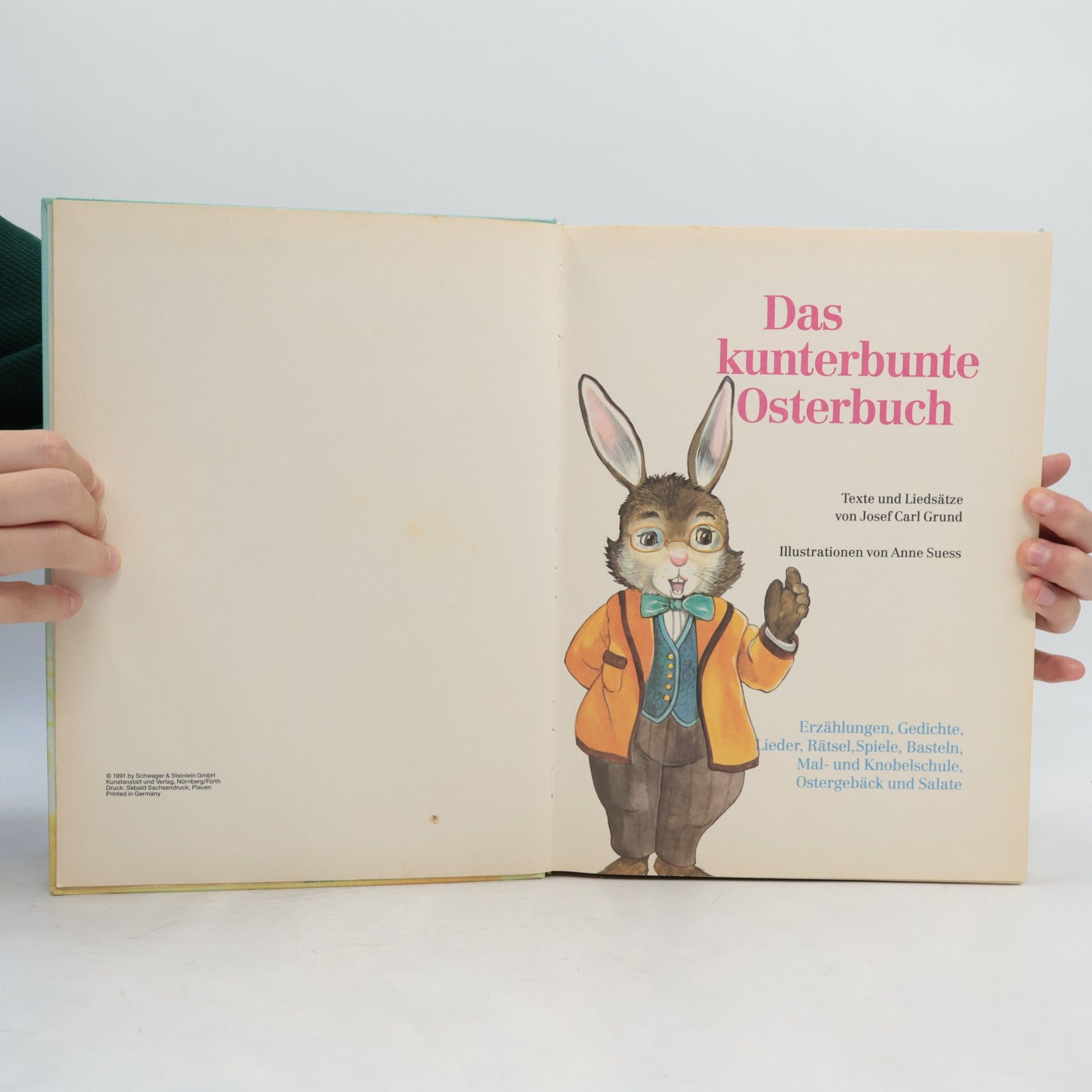 Anne Suess Das grosse bunte Osterbuch