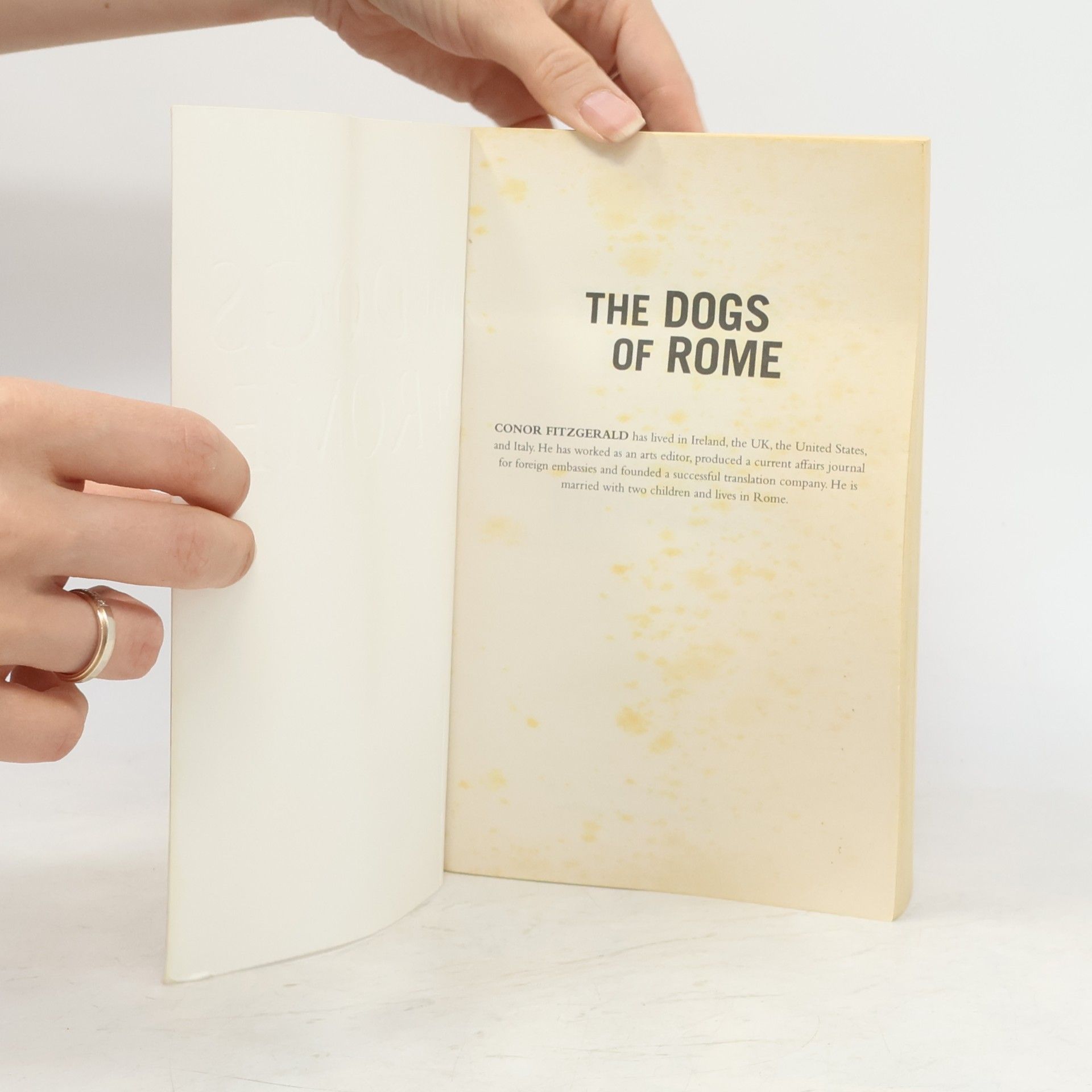 Conor Fitzgerald The Dogs of Rome
