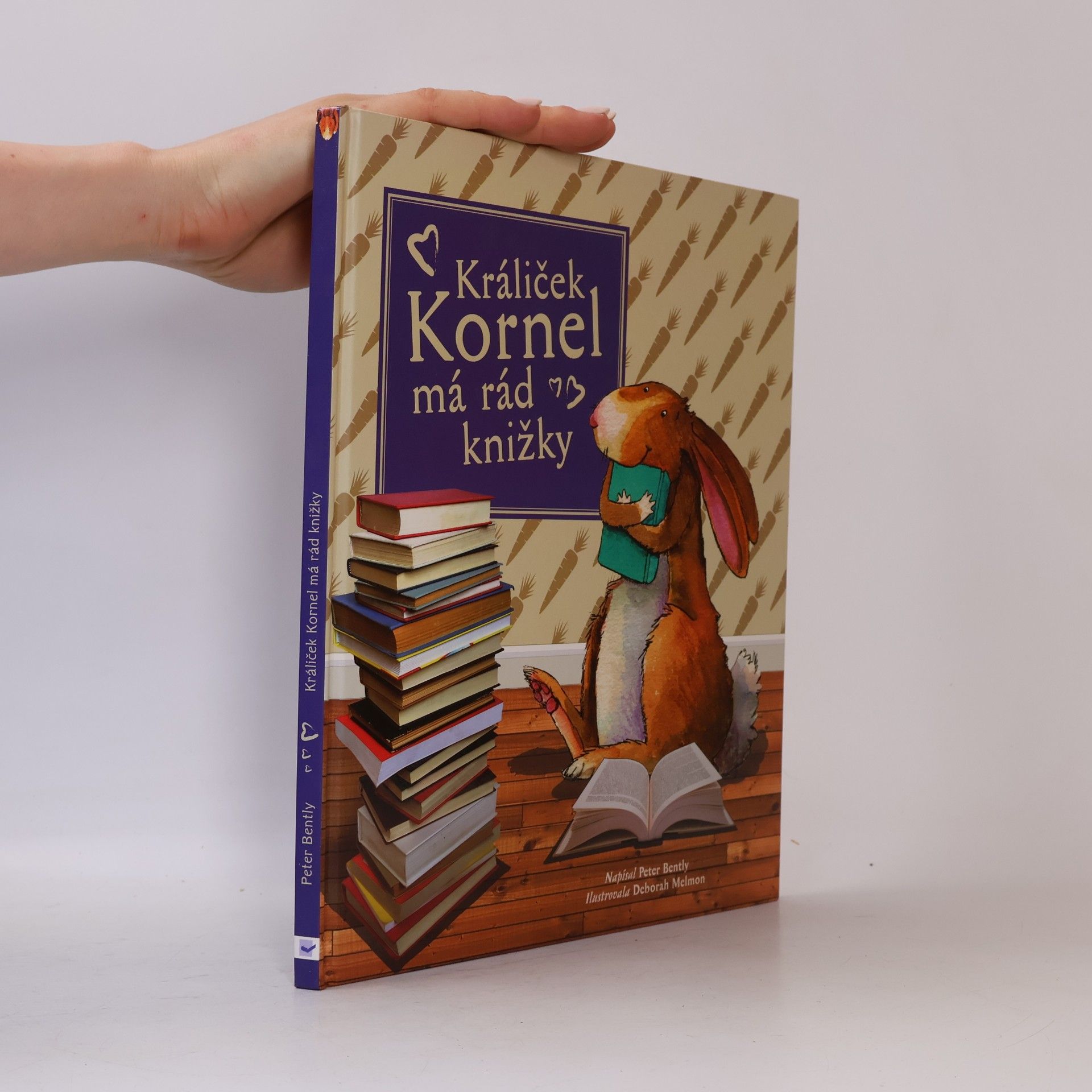 Králiček Kornel má rád knižky