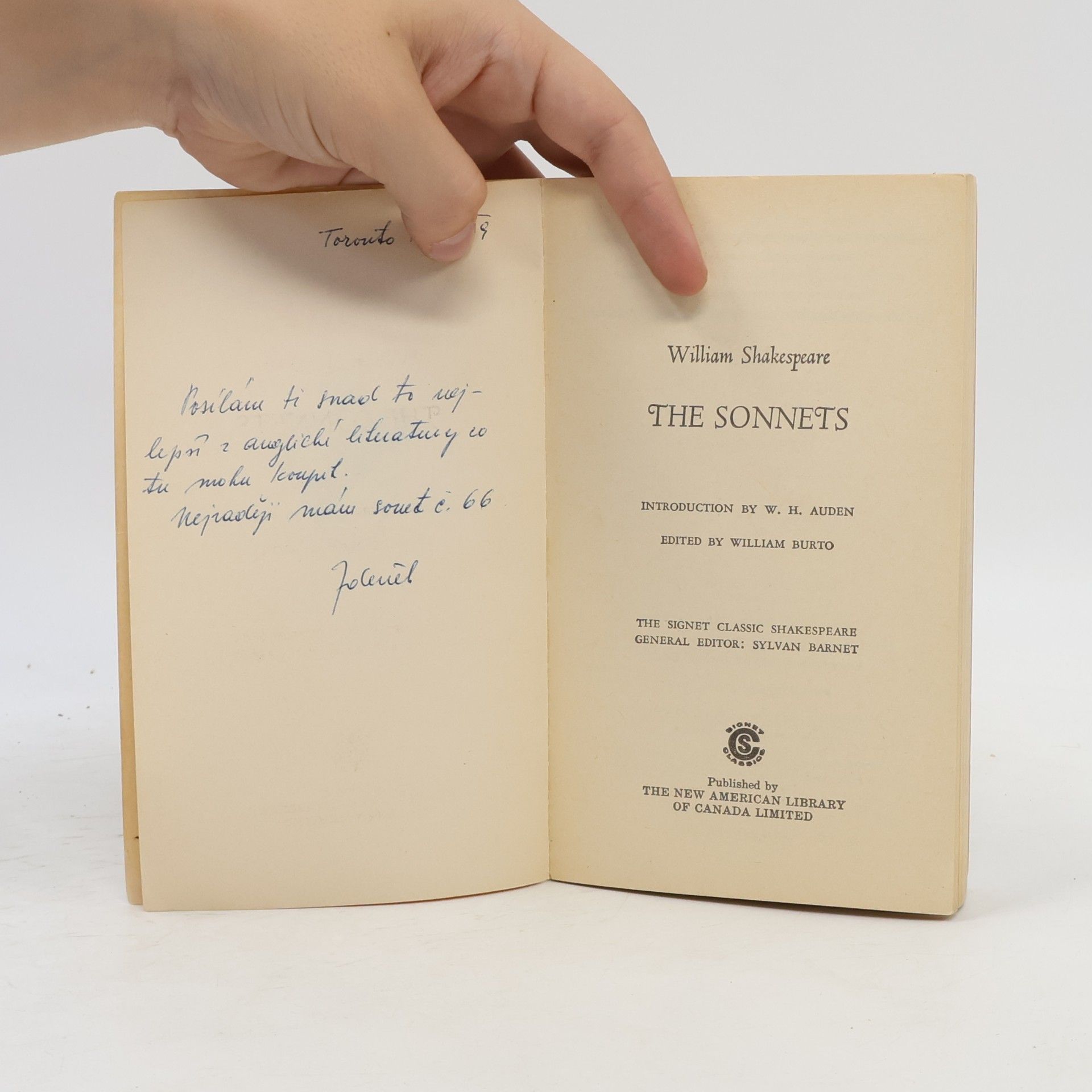 William Shakespeare The Sonnets