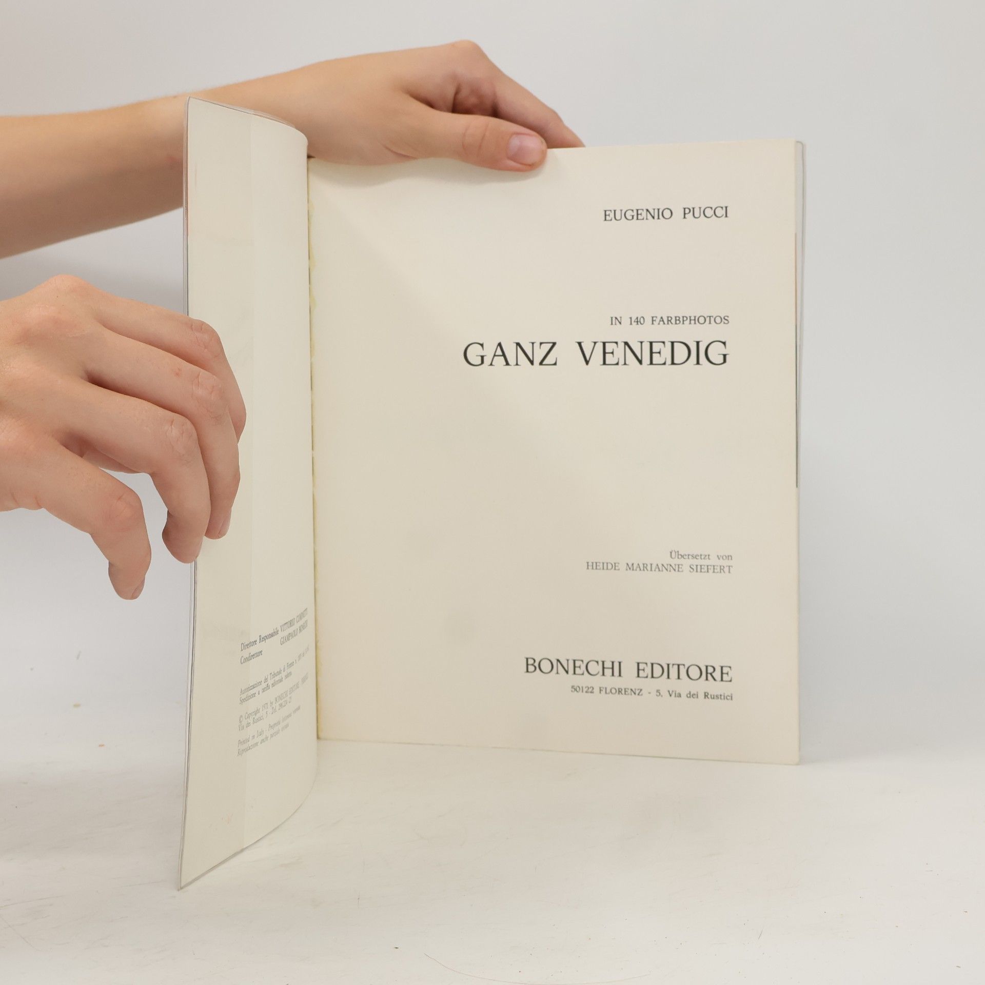Kolektiv autorů Ganz Venedig