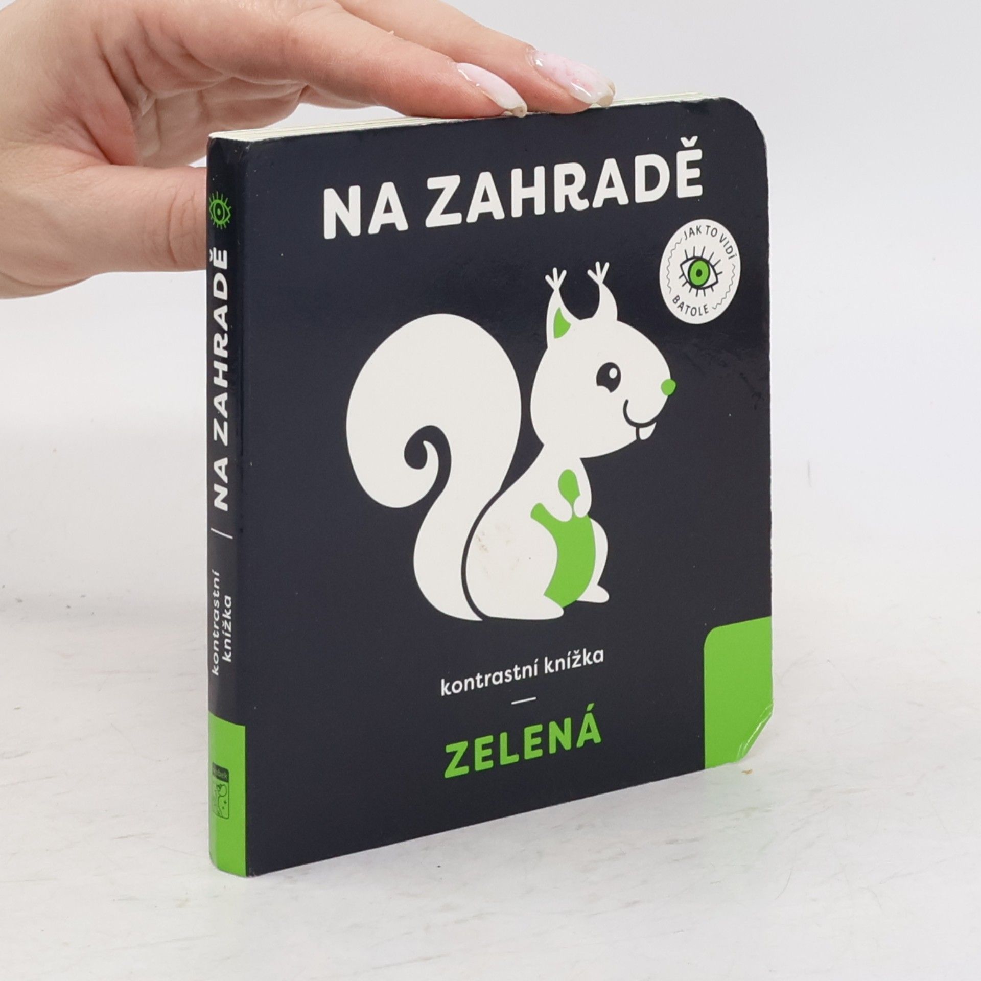 Na zahradě : kontrastní knížka - zelená
