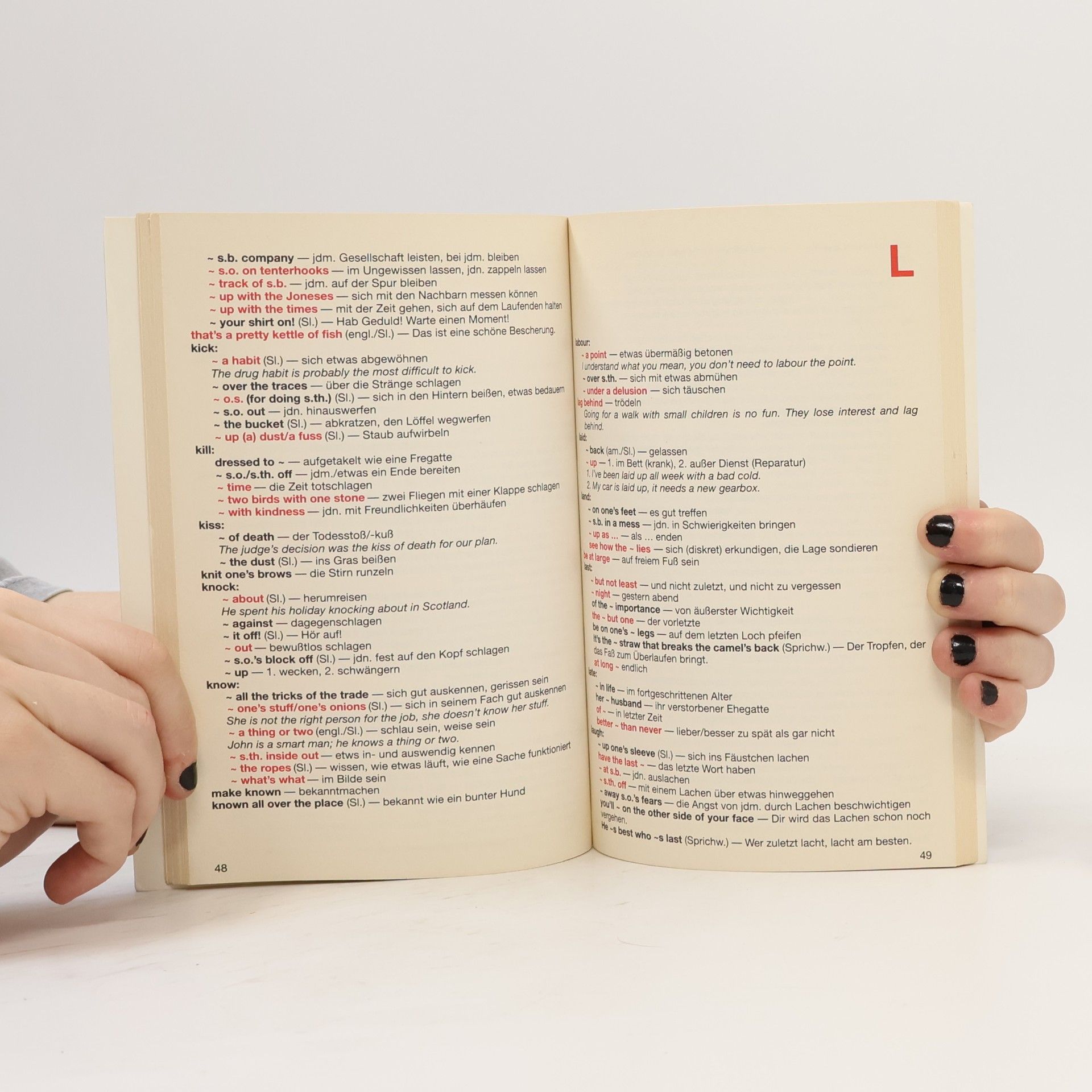 kolektiv English idioms leicht gemacht