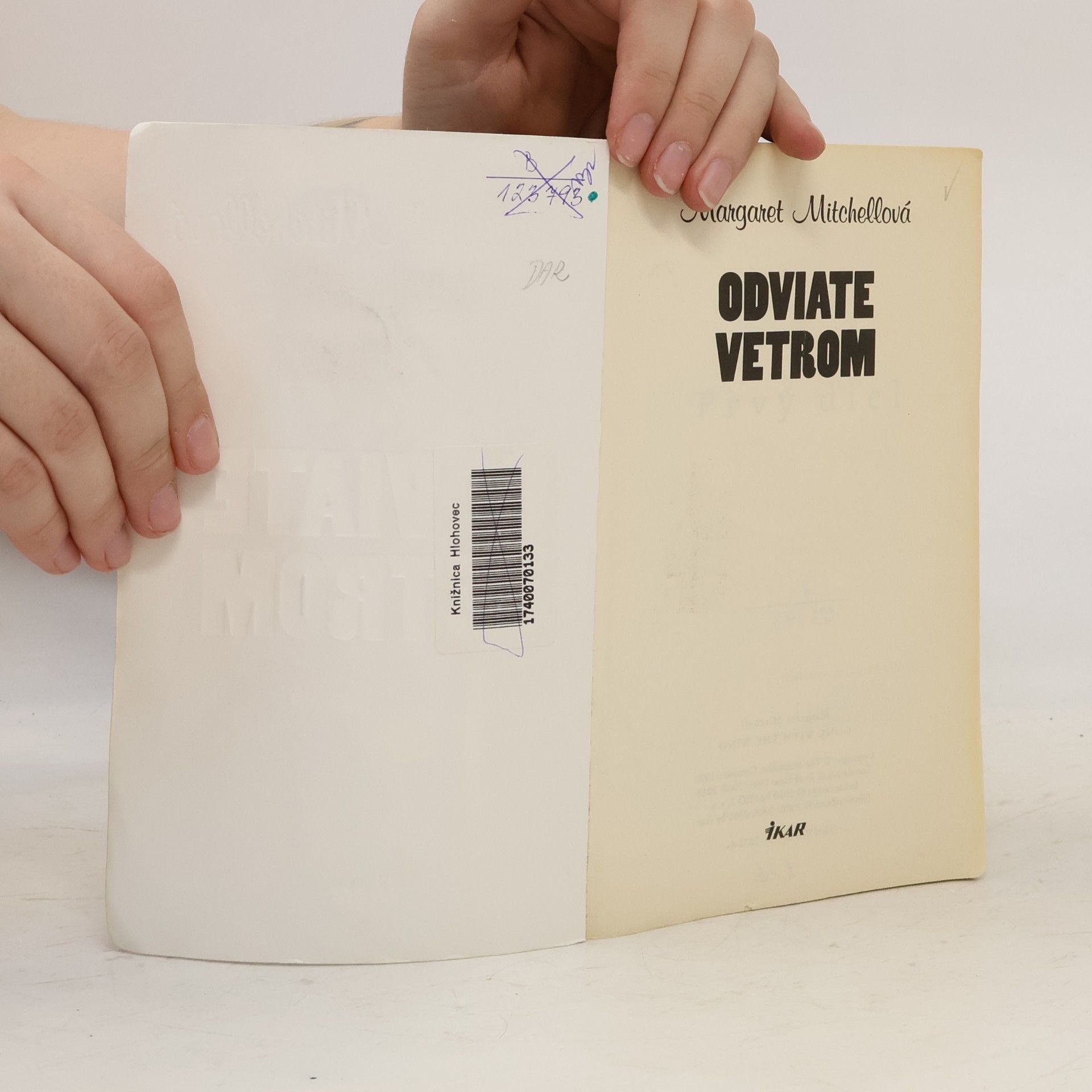 Margaret Mitchell Odviate vetrom