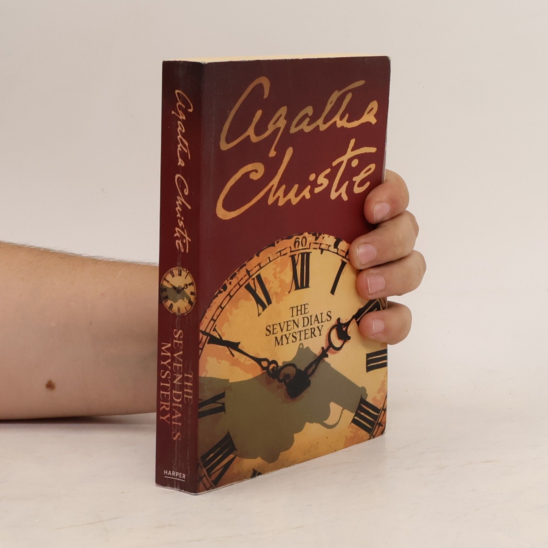 Agatha Christie The Seven Dials Mystery. Der letzte Joker, englische Ausgabe