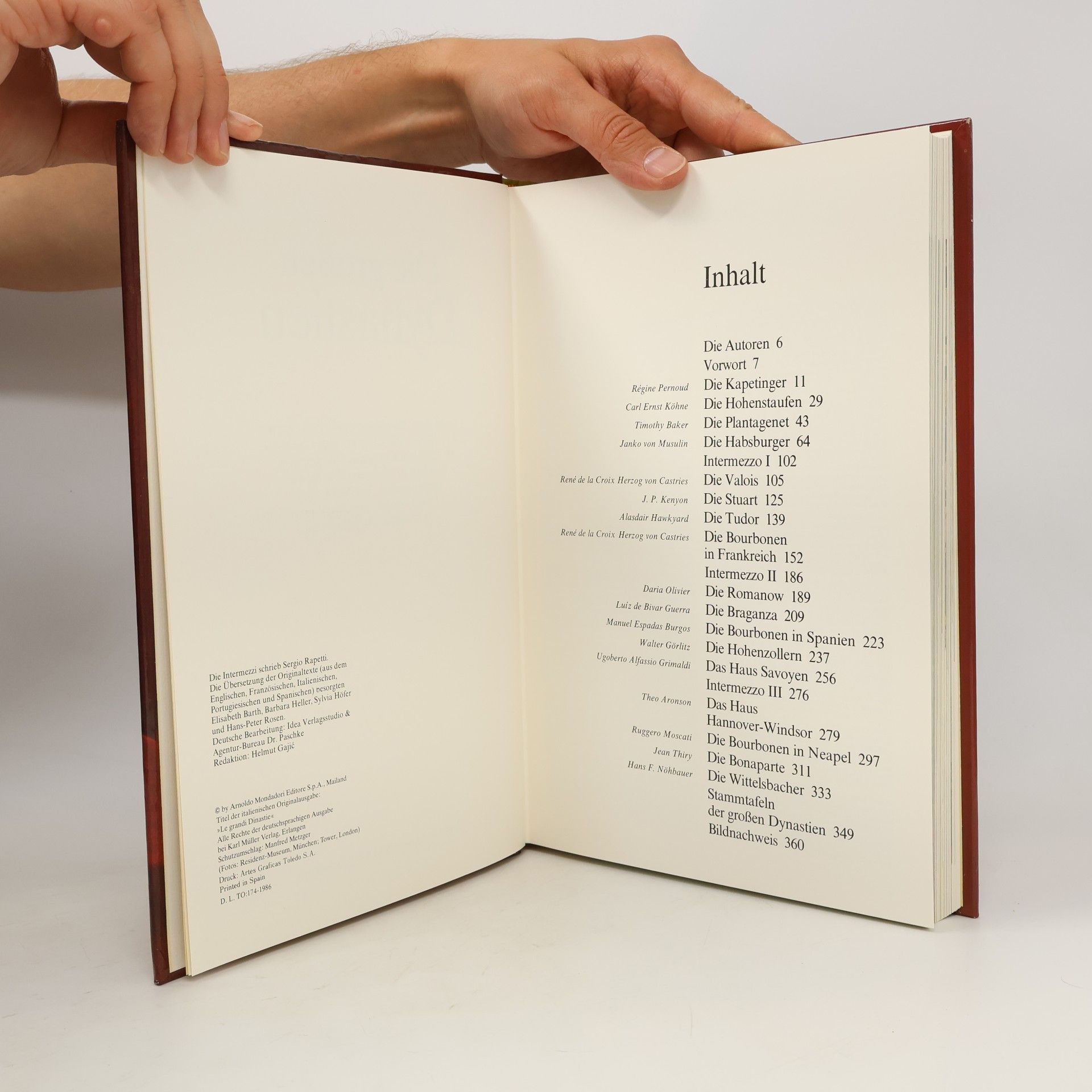 Various authors Die großen Dynastien