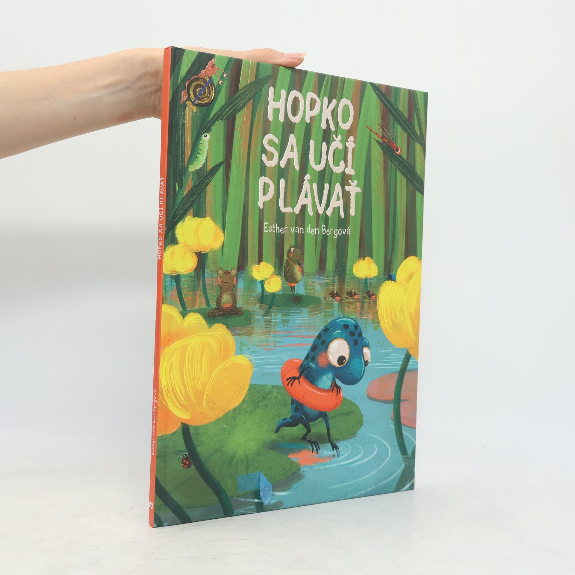 Esther van Eijk Hopko sa učí plávať