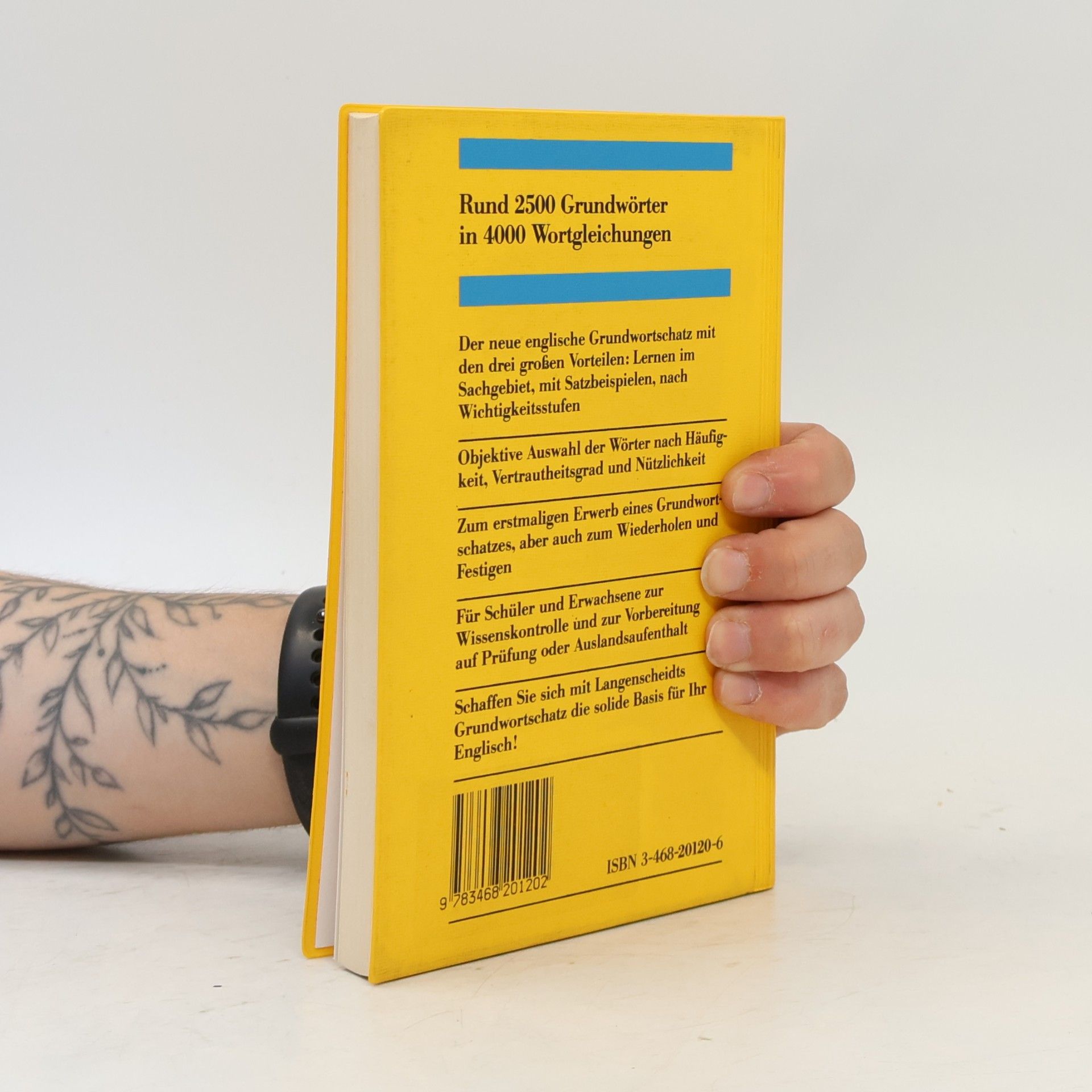 LangenscheidtRedaktion Langenscheidts Grundwortschatz, Englisch : ein nach Sachgebieten geordnetes Lernwörterbuch mit Satzbeispielen