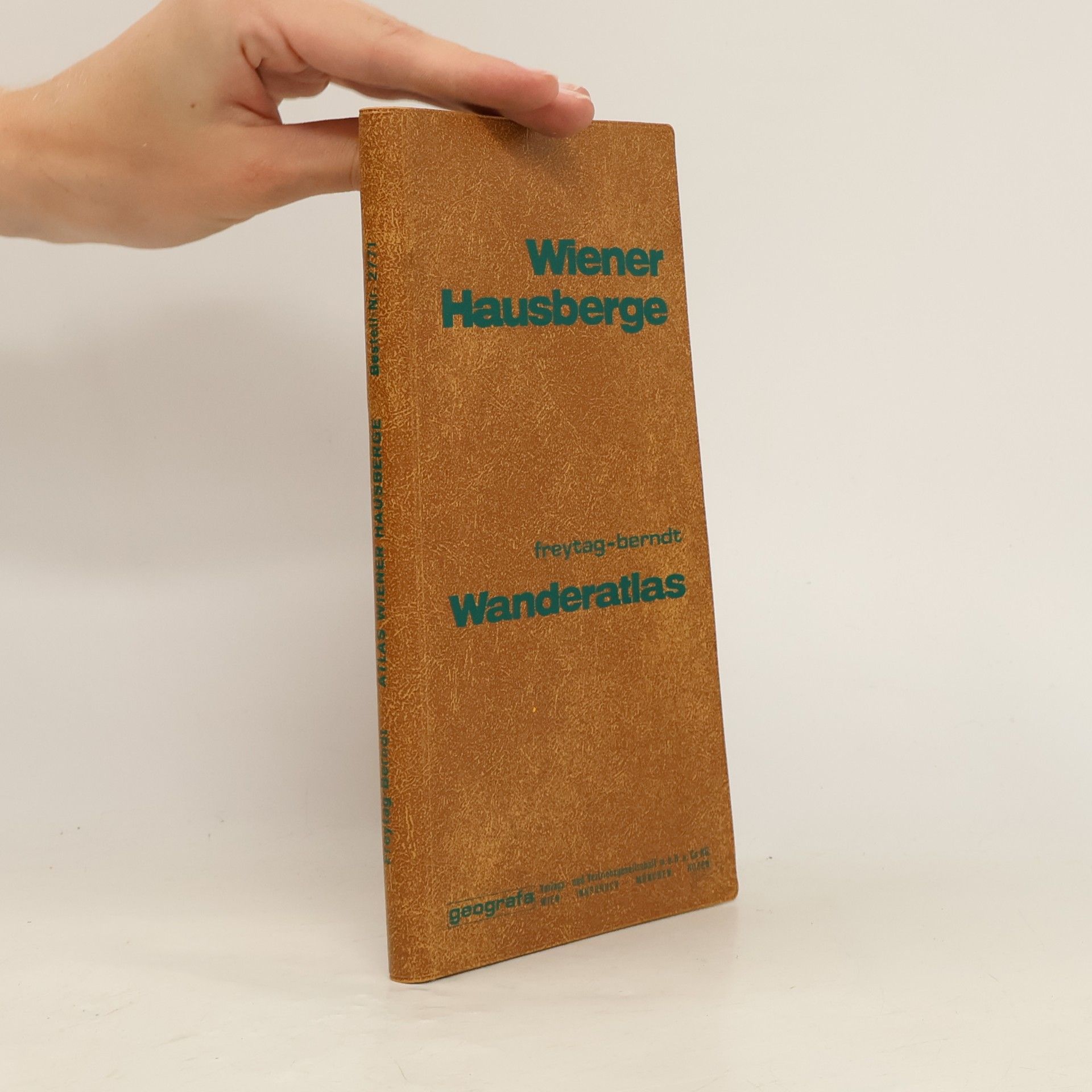 Erwin Benesch Freytag-&-Berndt-Wanderatlas Wiener Hausberge