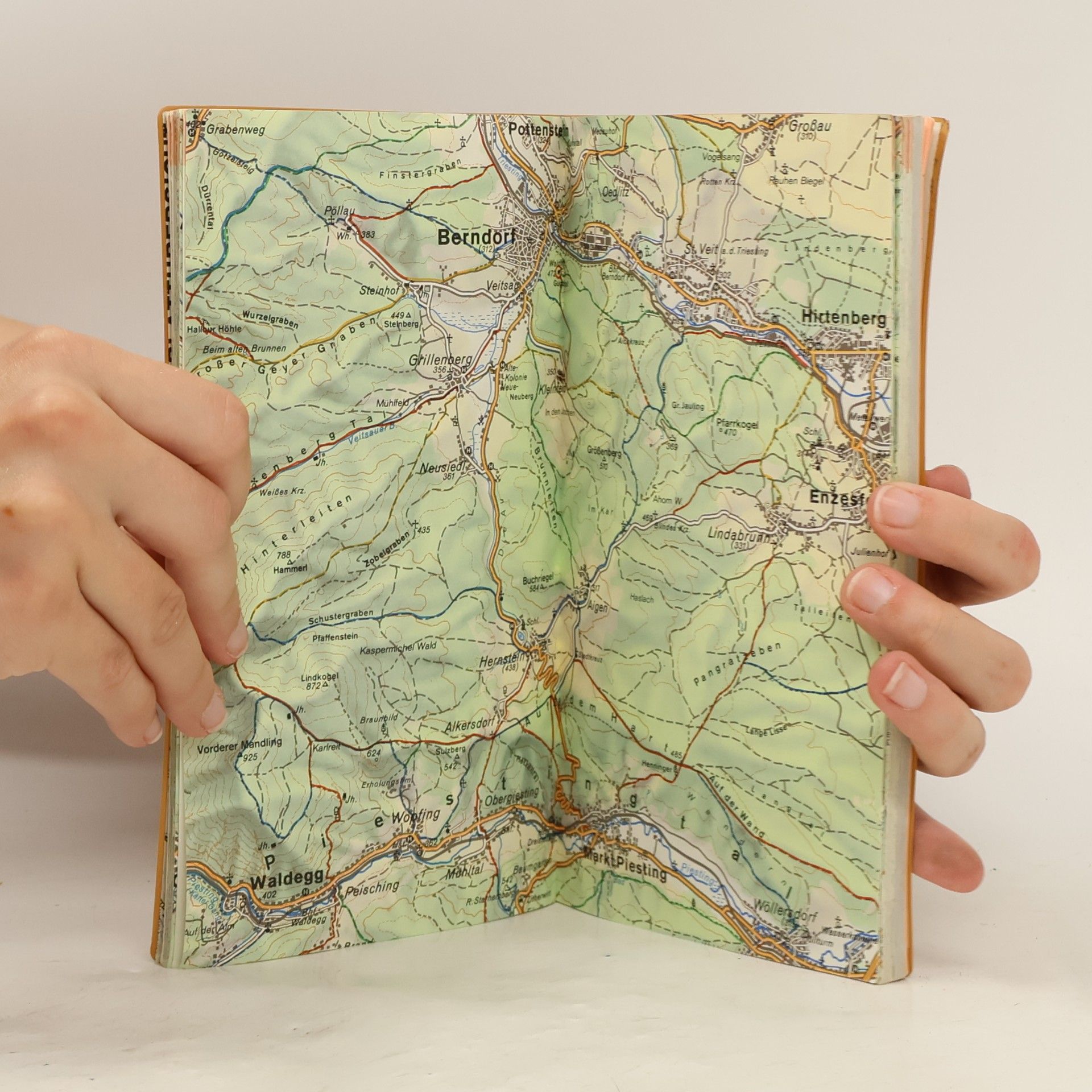 Erwin Benesch Freytag-&-Berndt-Wanderatlas Wiener Hausberge
