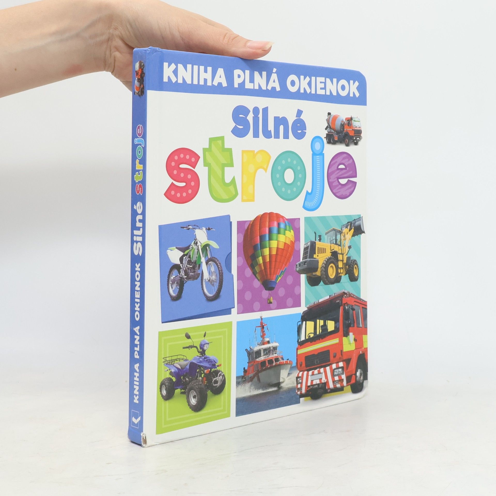 Andrew Burgess Kniha plná okienok Silné stroje