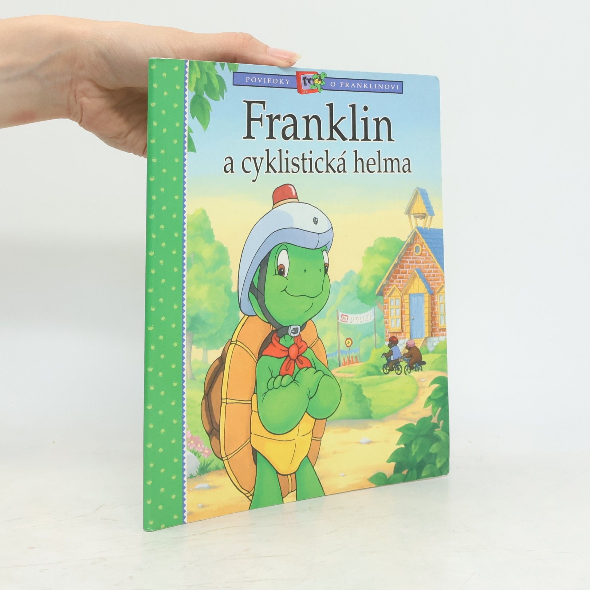 Lucia Čizmaríková Franklin a cyklistická helma