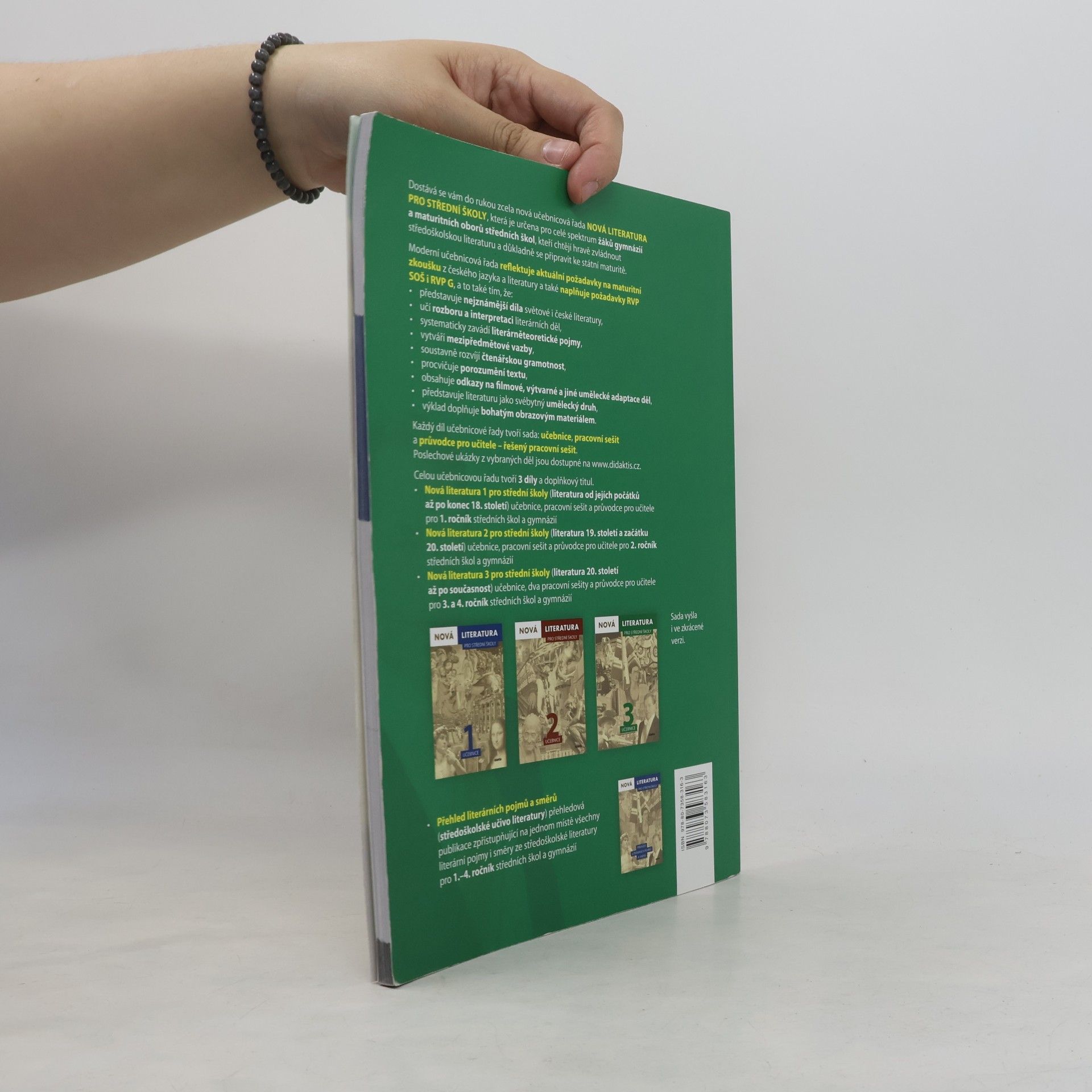Jolana Fišarová Nová literatura 3 pro střední školy. Pracovní sešit 1