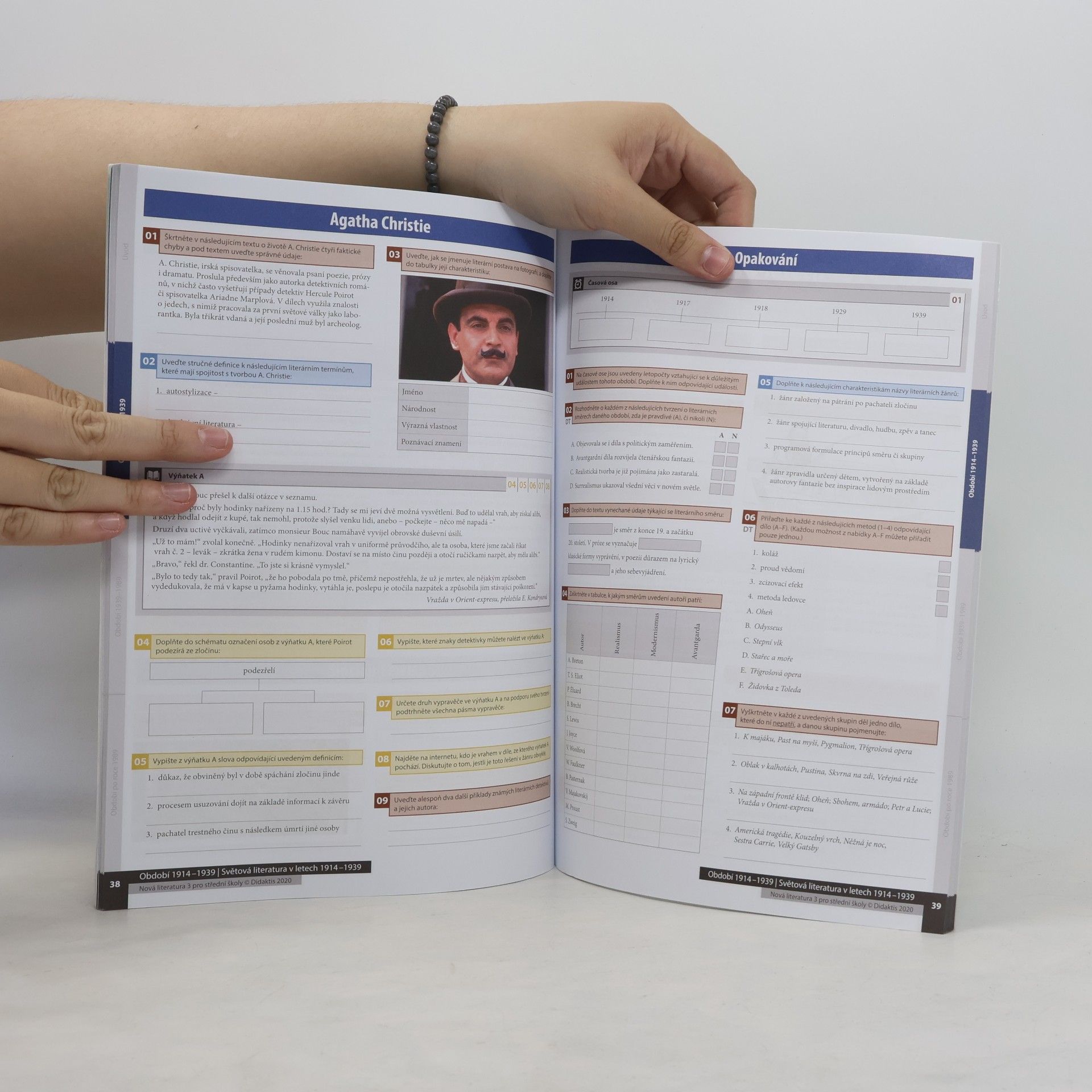 Jolana Fišarová Nová literatura 3 pro střední školy. Pracovní sešit 1