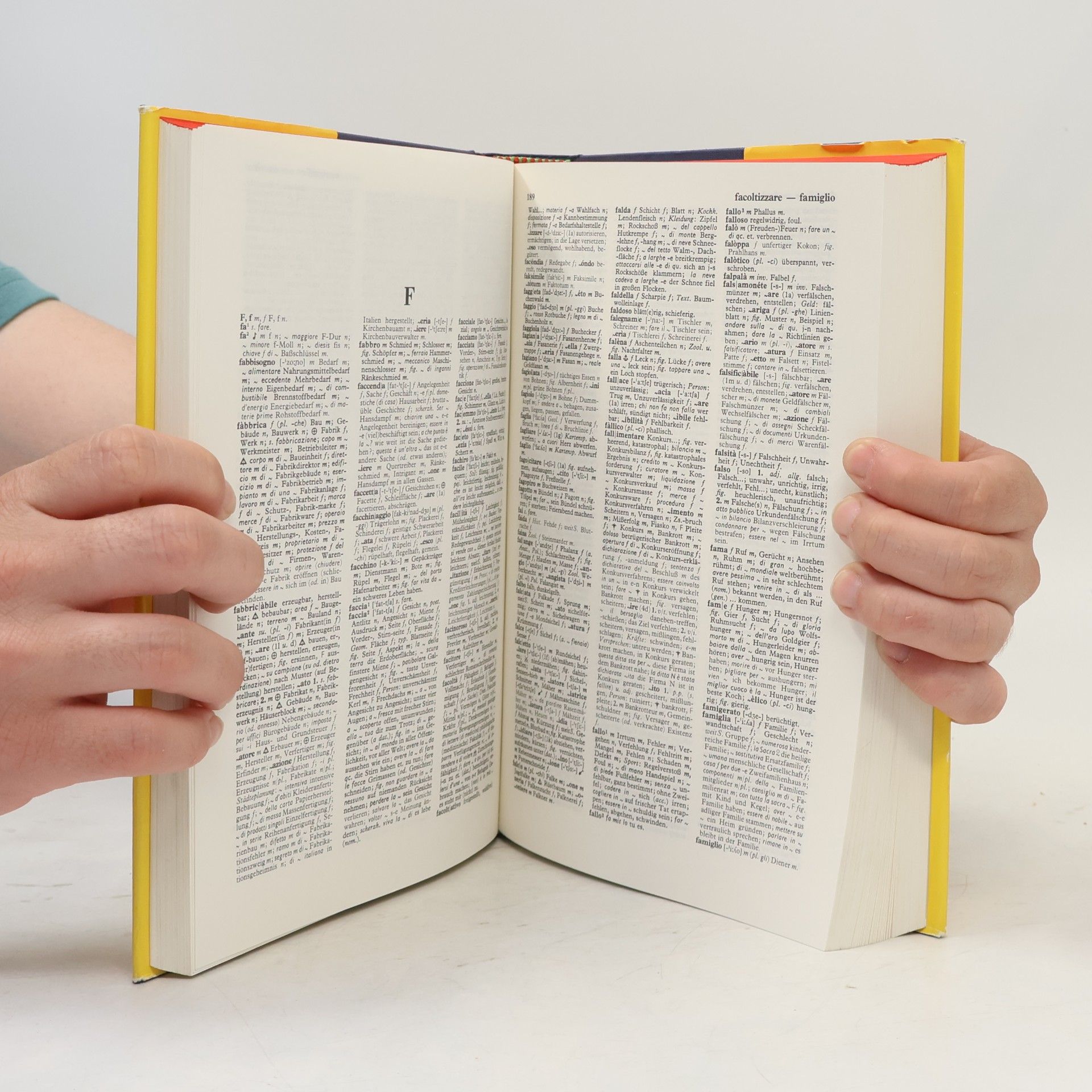 Walter Frenzel Langenscheidts Handwörterbuch Italienisch